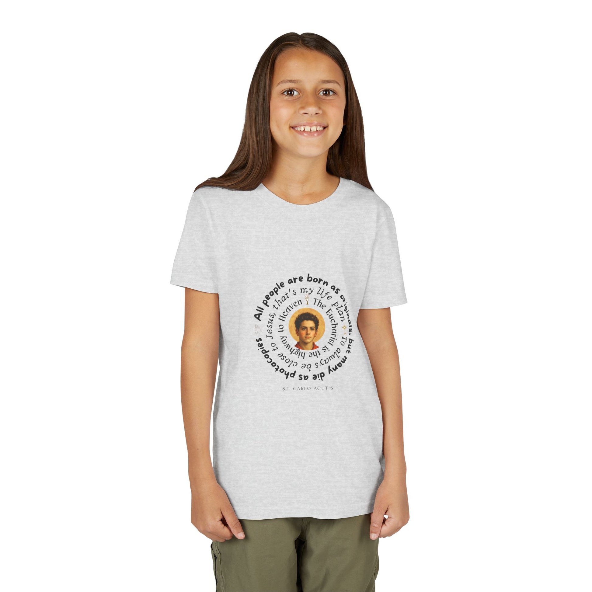St Carlo Acutis Catholic Youth Shirt