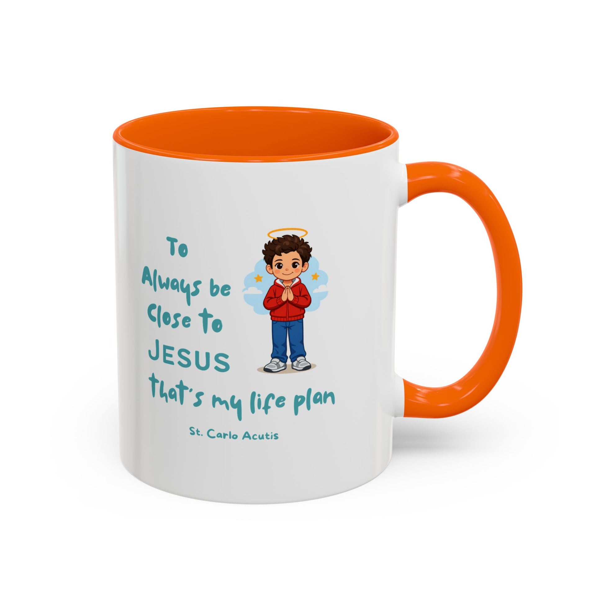 St. Carlo Acutis Kids Inspirational Accent Mug