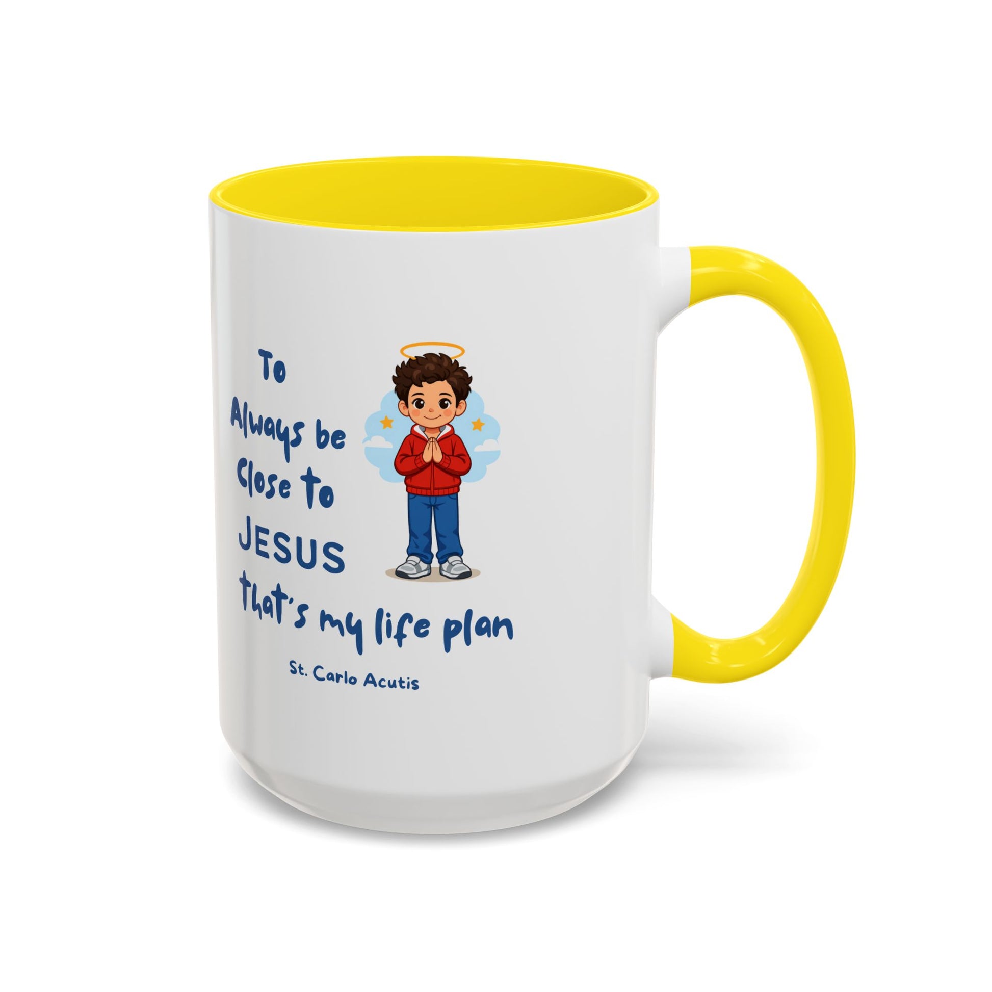 St. Carlo Acutis Kids Inspirational Accent Mug