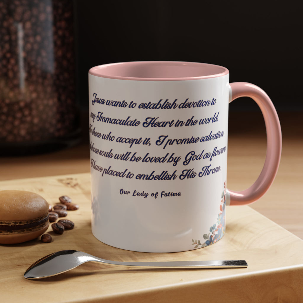 Our Lady of Fatima Immaculate Heart (11oz, 15oz)