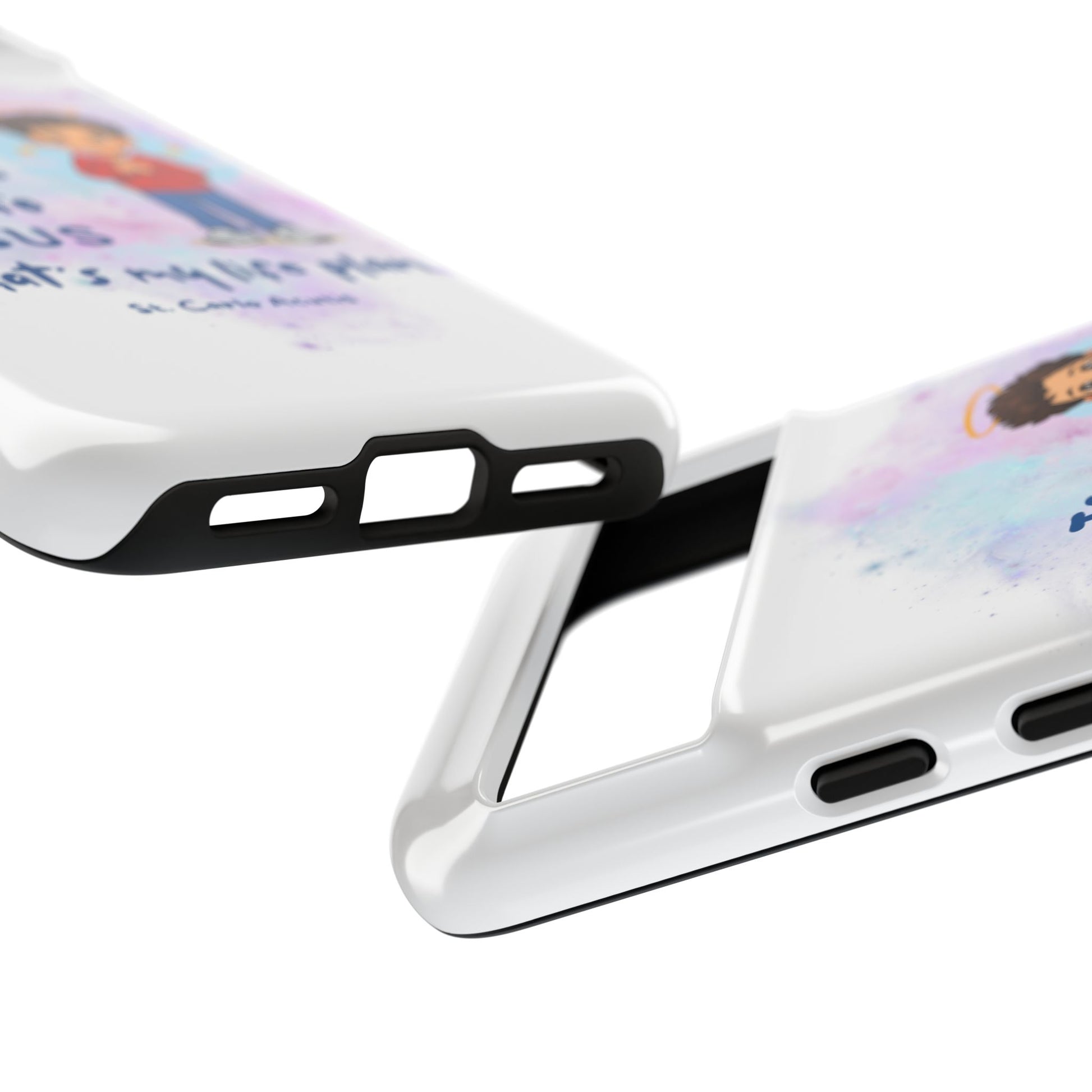 St. Carlo Acutis Kids/Teens 'Close to Jesus' Tough Phone Case
