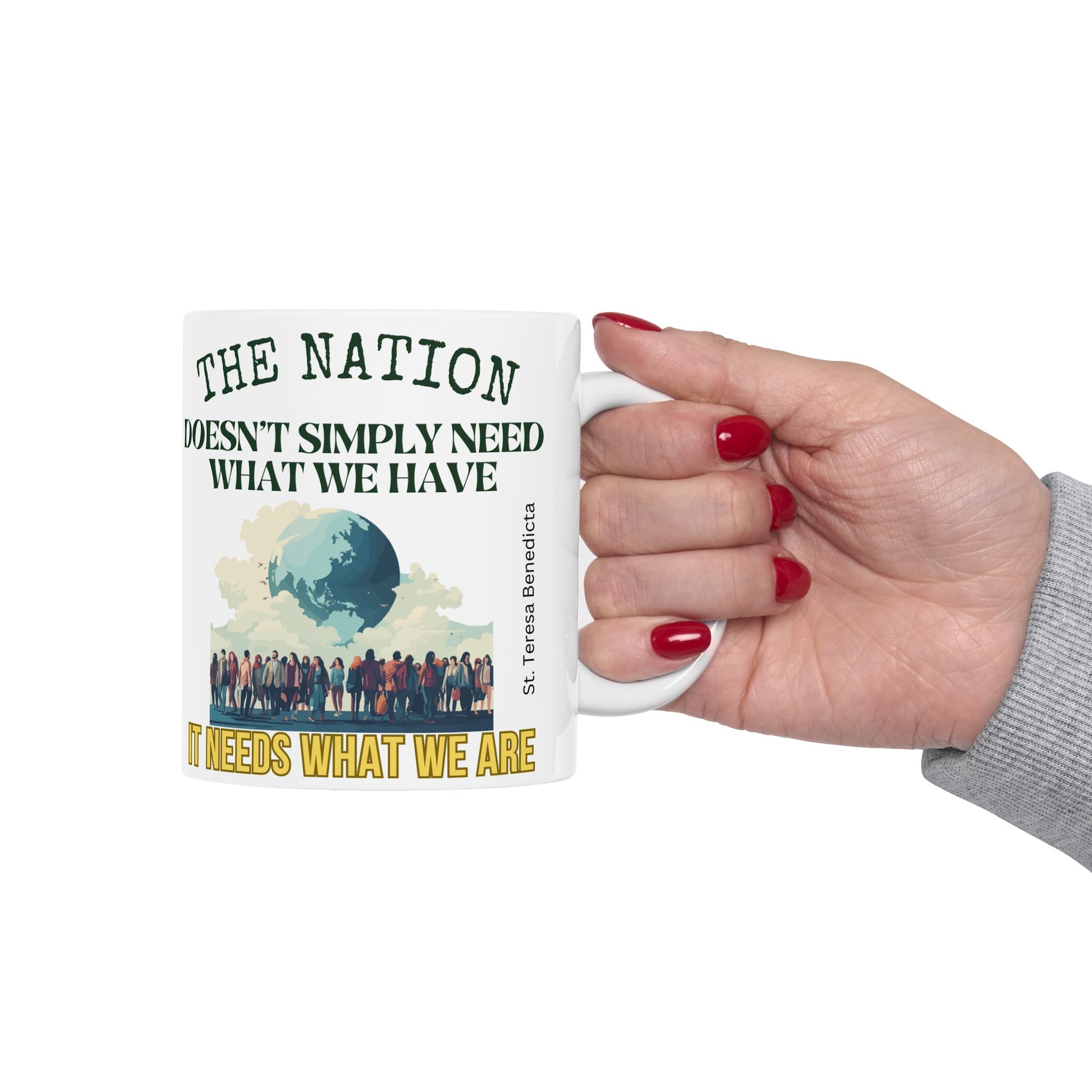 St. Teresa Benedicta The Nation Catholic Mug (11oz, 15oz)
