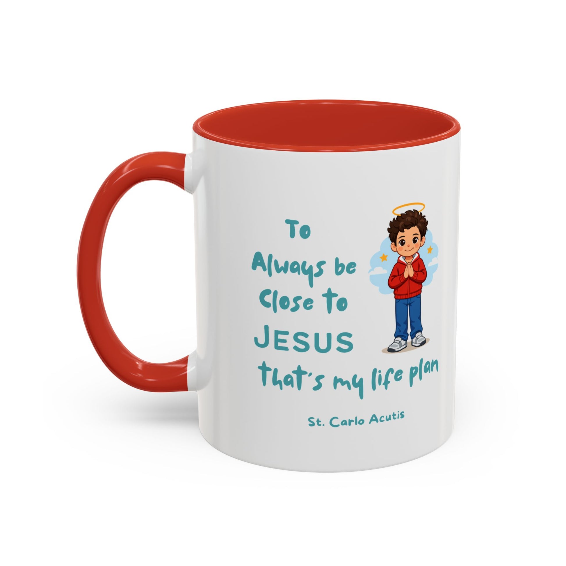 St. Carlo Acutis Kids Inspirational Accent Mug