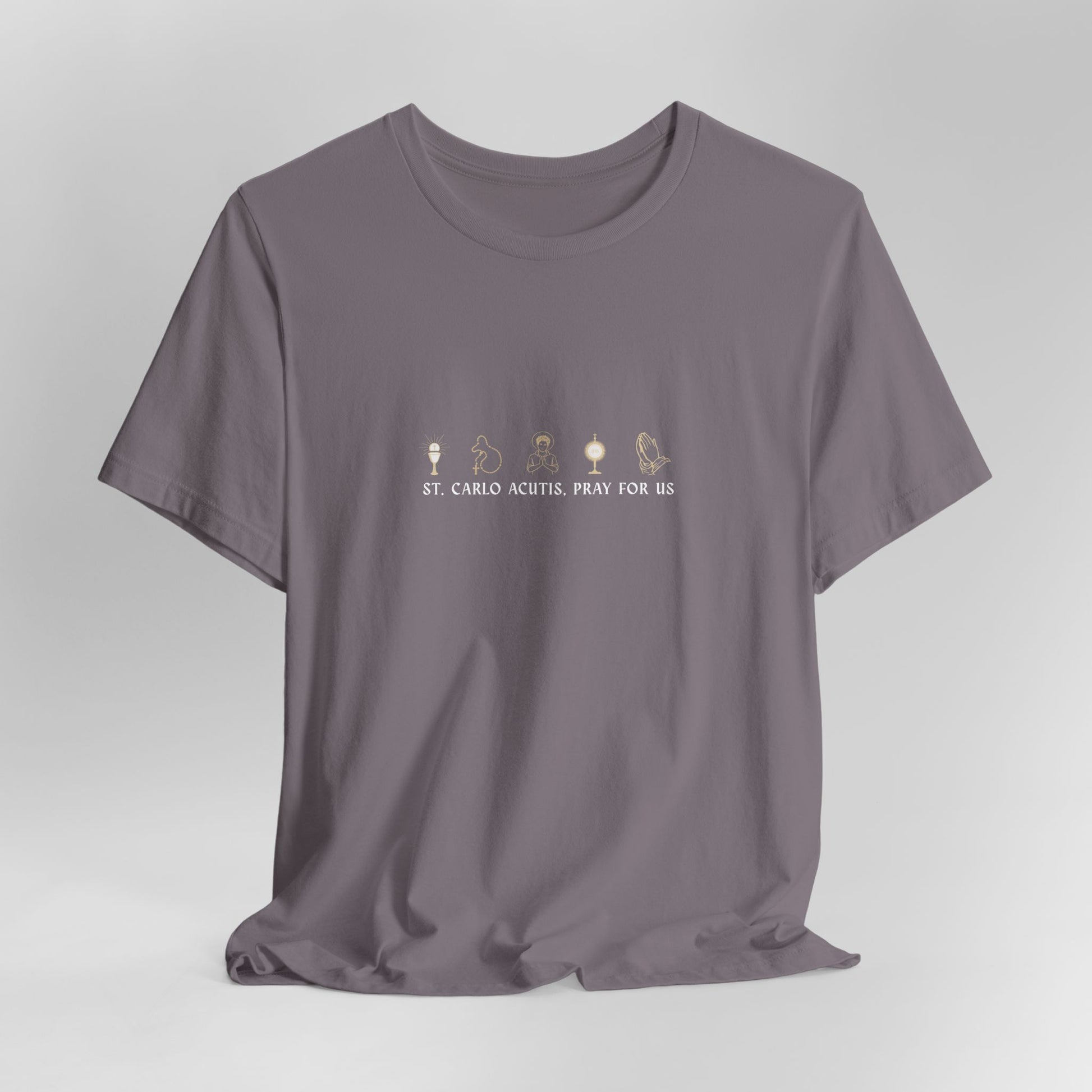 St. Carlo Acutis 'Pray For Us' Unisex T-Shirt