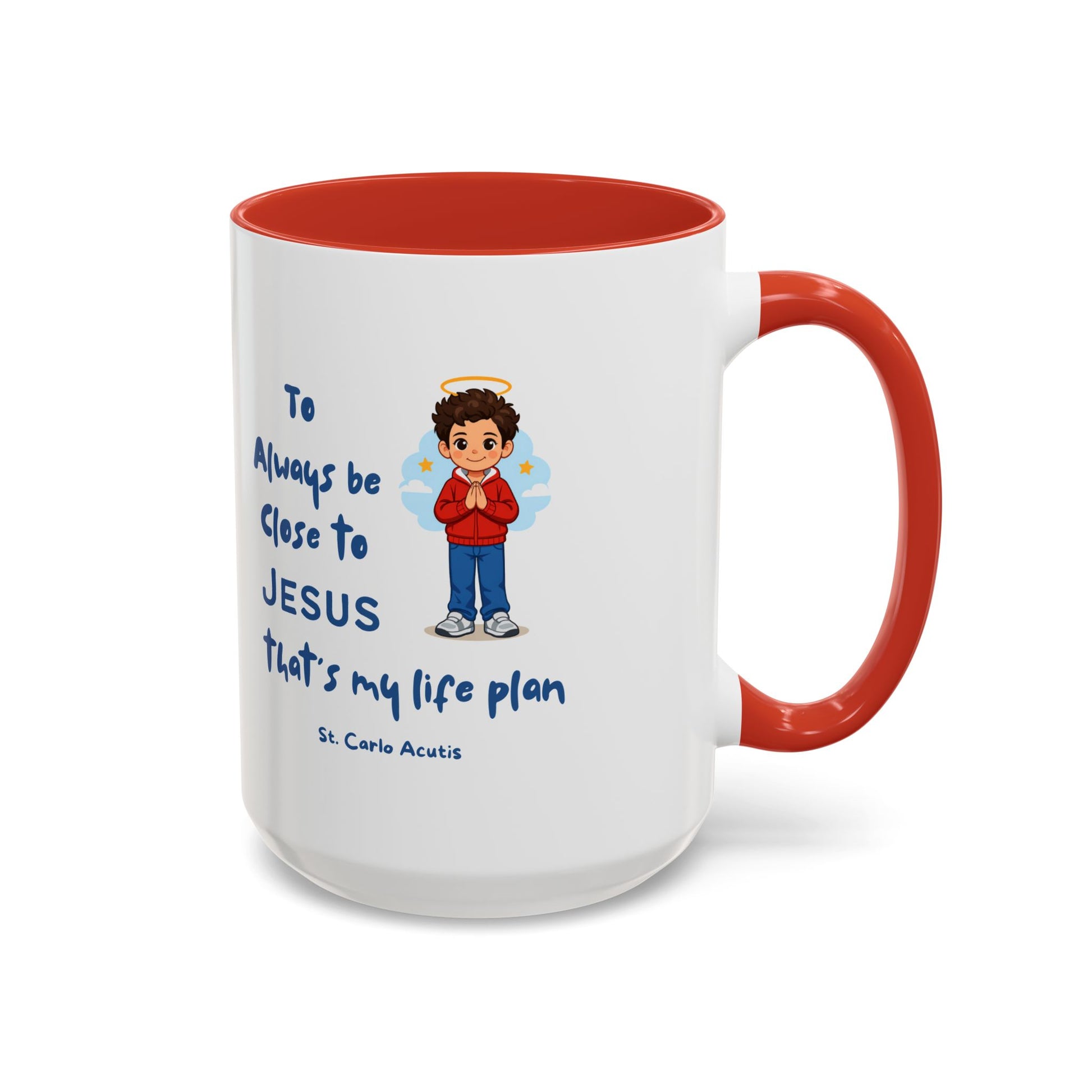 St. Carlo Acutis Kids Inspirational Accent Mug