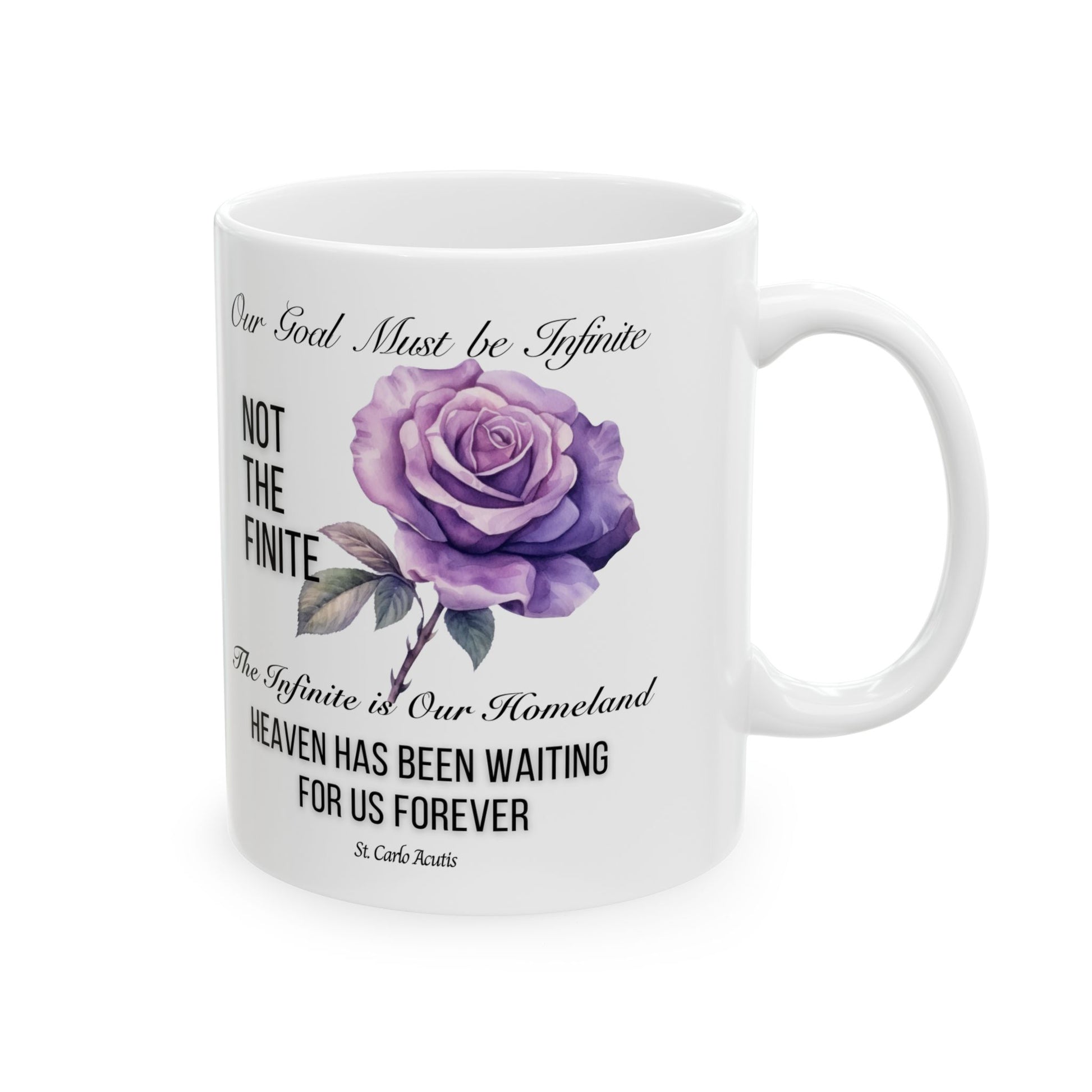 St. Carlo Acutis 'Our Goal' Mug