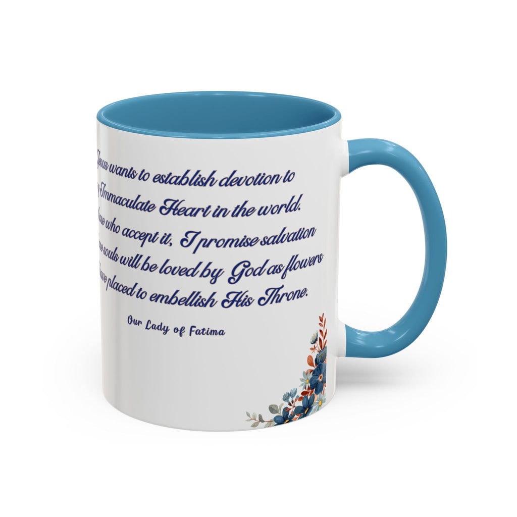 Our Lady of Fatima Immaculate Heart (11oz, 15oz)