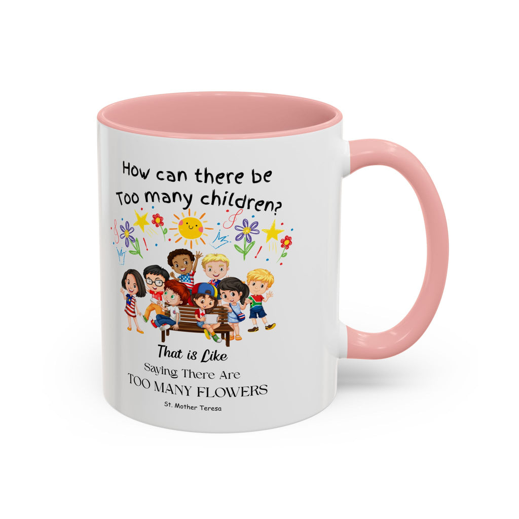 St. Mother Teresa  Flowers Kids Mug