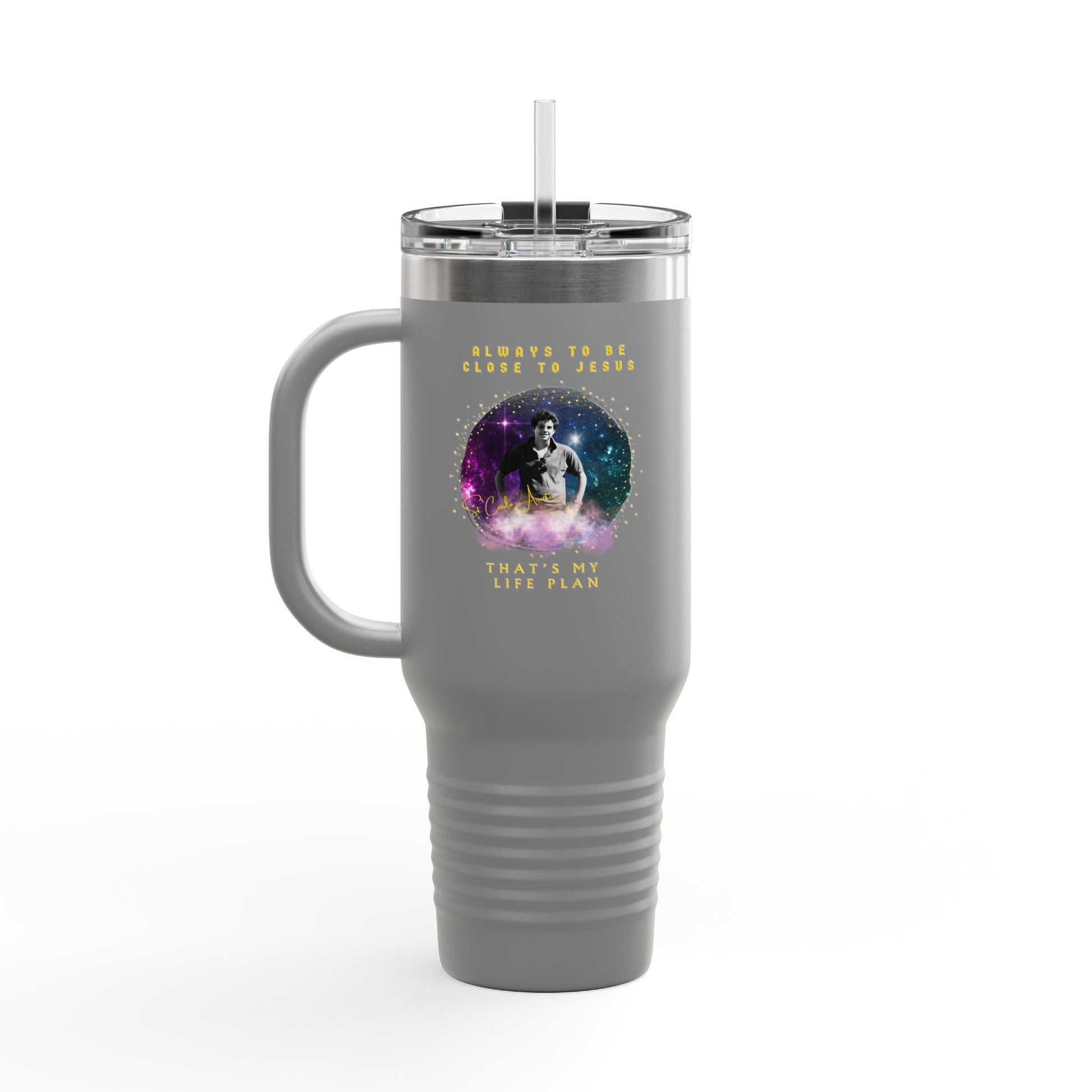 St. Carlo Acutis Insulated Travel Mug 40oz