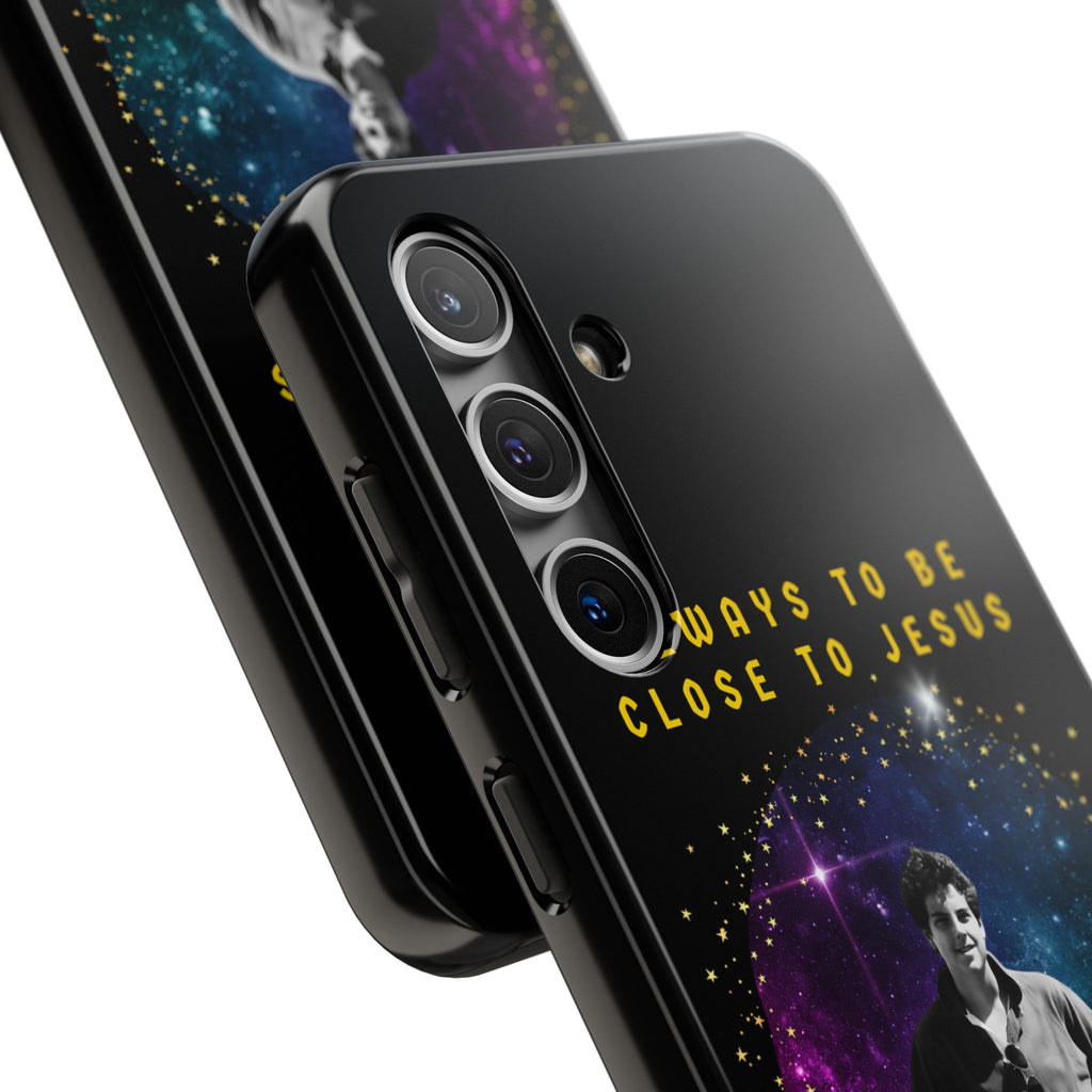 Blessed Carlo Acutis Tough Phone Cases -iPhone and Samsung