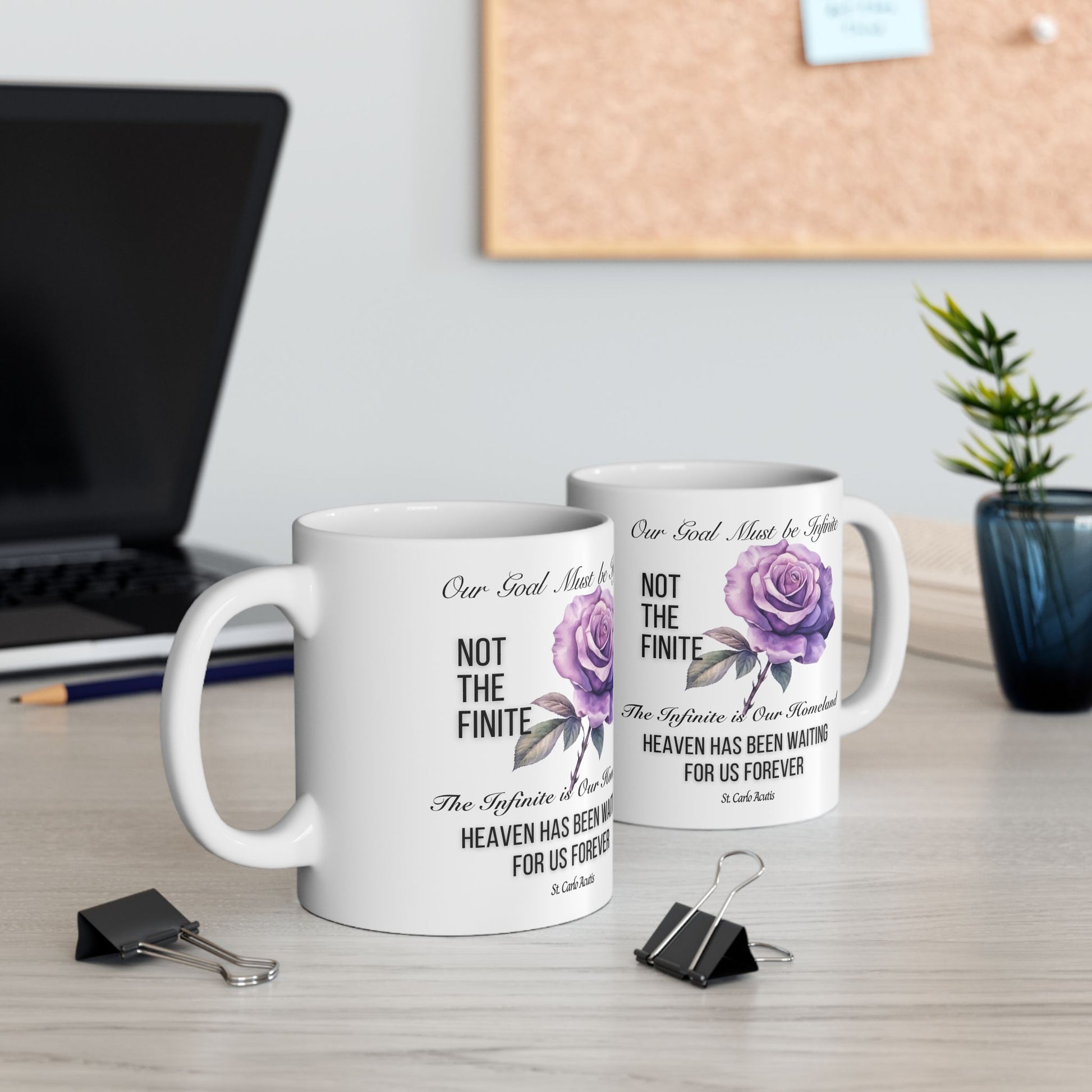 St. Carlo Acutis 'Our Goal' Mug