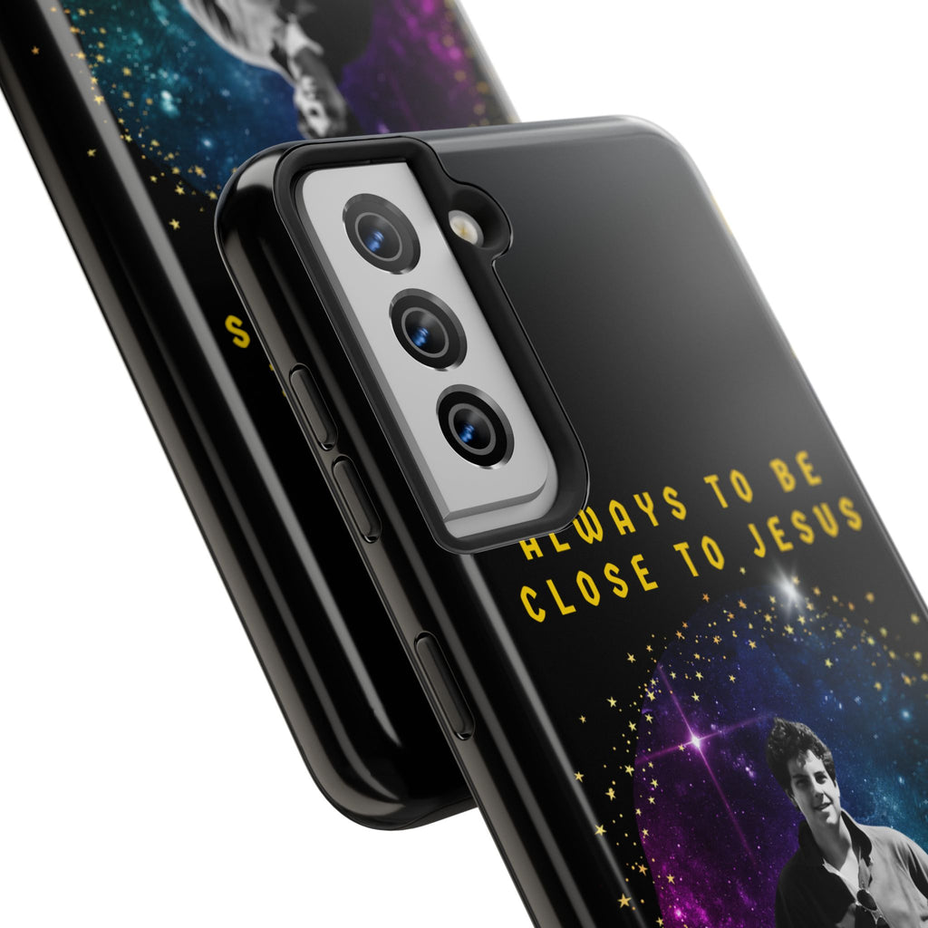Blessed Carlo Acutis Tough Phone Cases -iPhone and Samsung