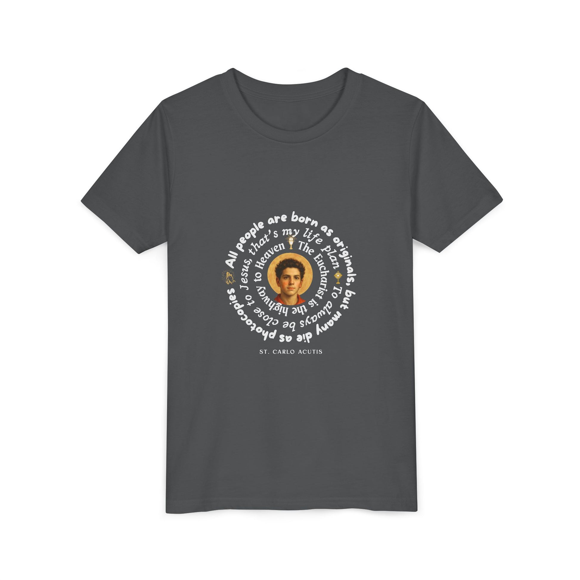 St Carlo Acutis Catholic Youth Shirt