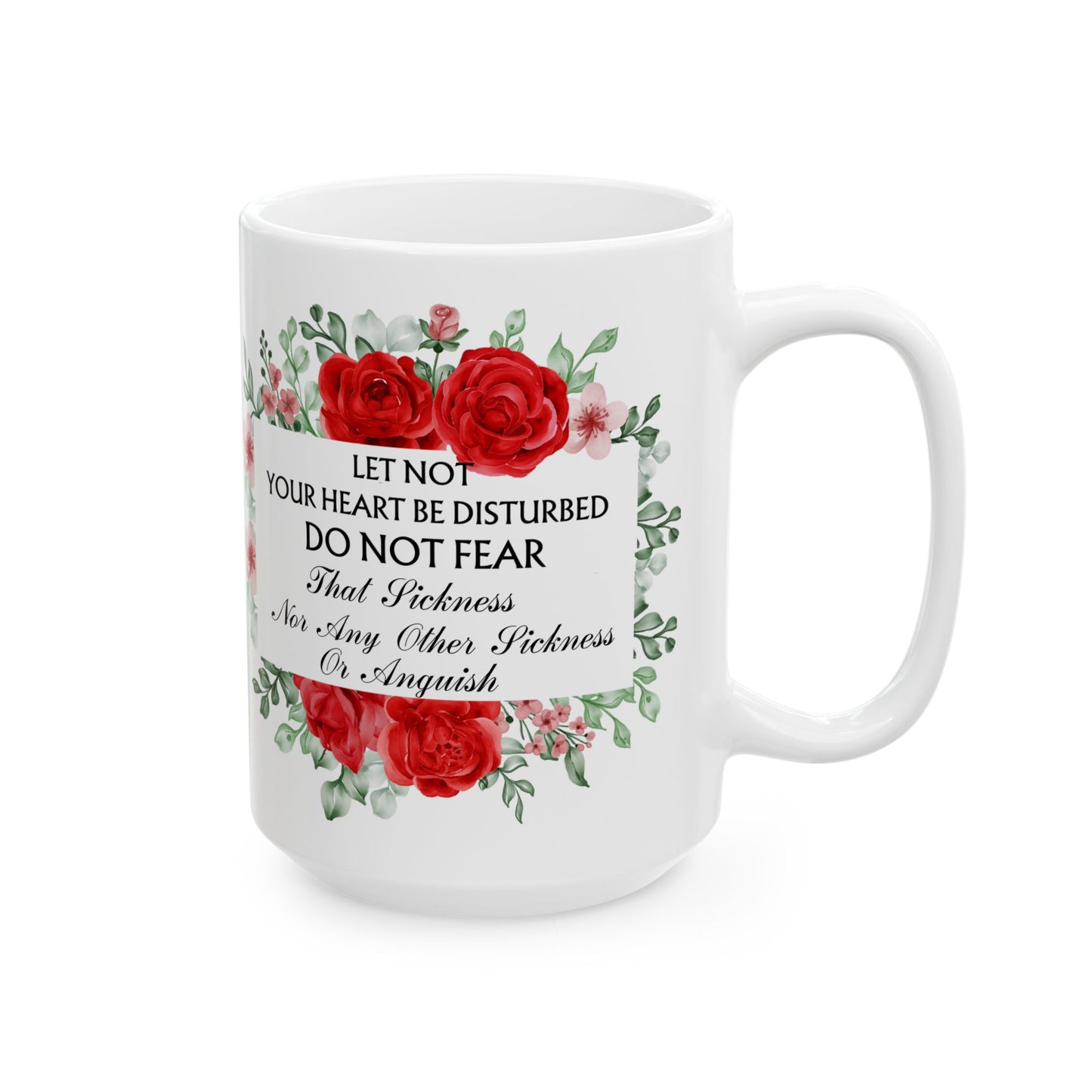 Our Lady of Guadalupe Floral Mug(11oz, 15oz)