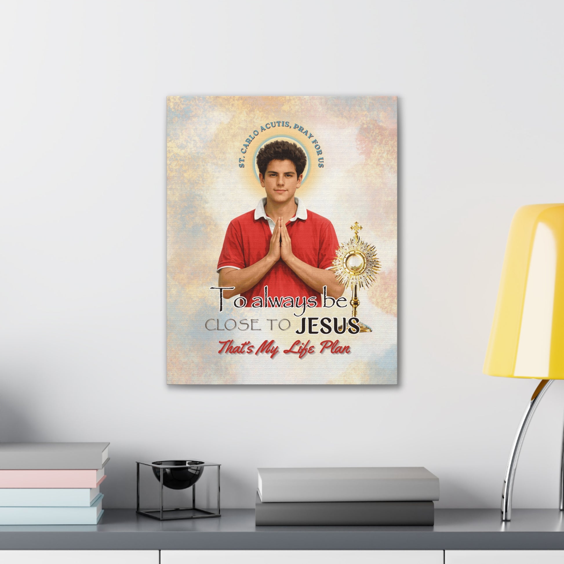 St. Carlo Acutis Wall Canvas