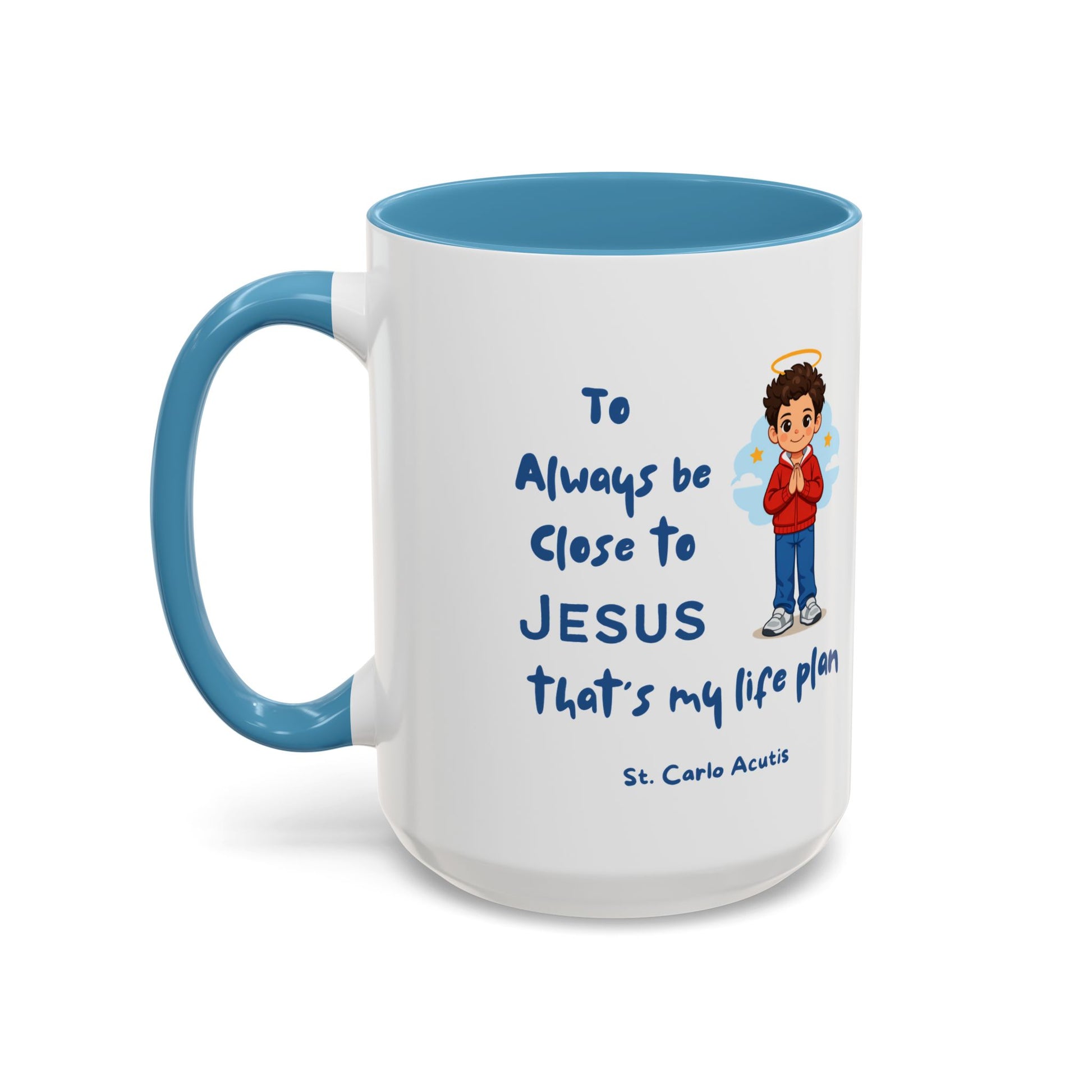 St. Carlo Acutis Kids Inspirational Accent Mug