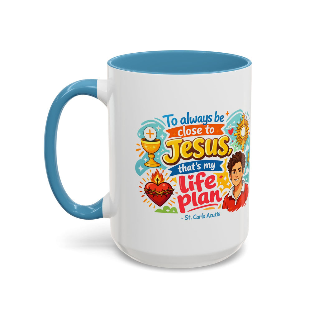 St. Carlo Acutis Kids/Teens Accent Mug