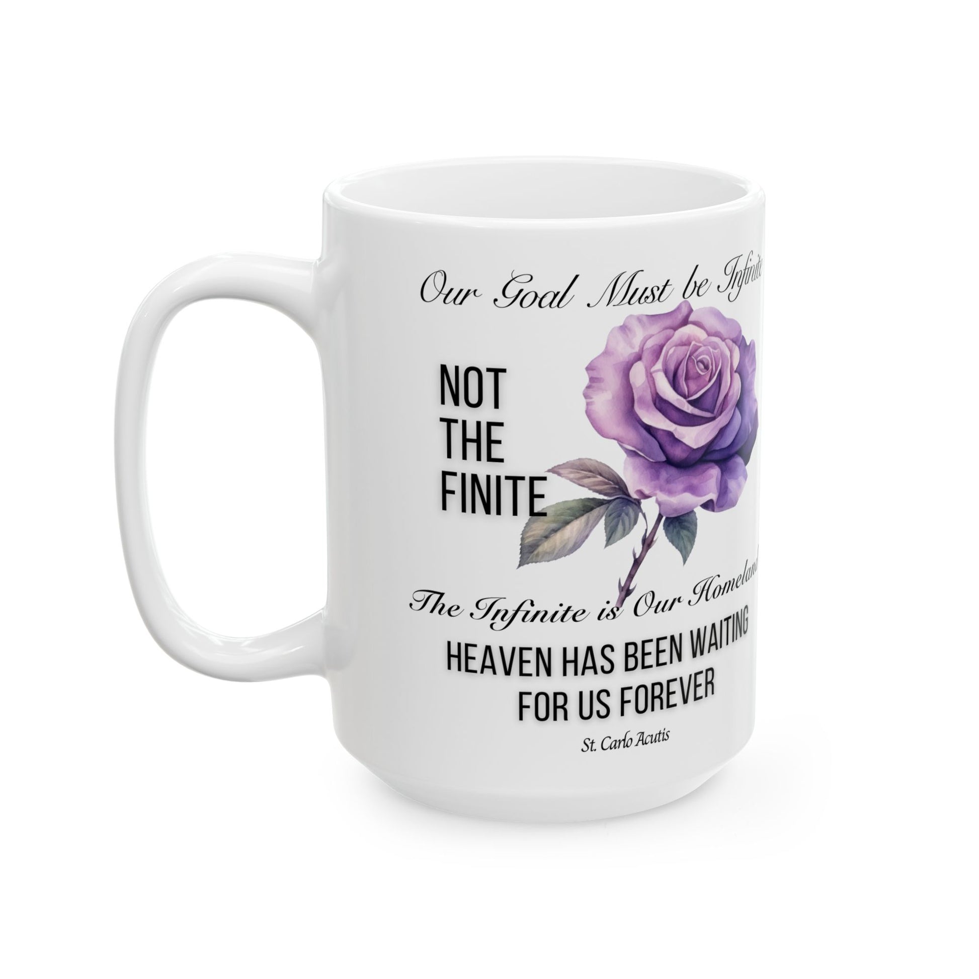 St. Carlo Acutis 'Our Goal' Mug
