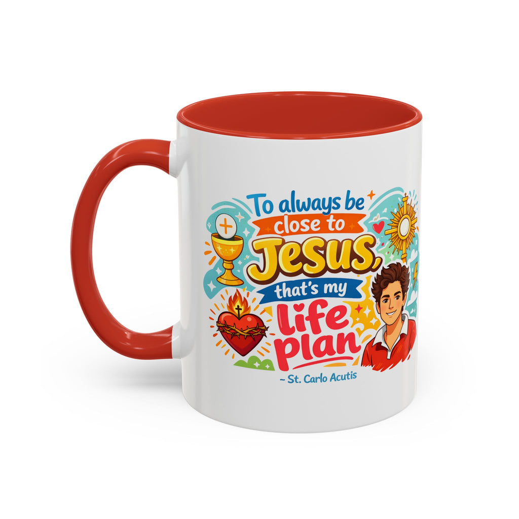 St. Carlo Acutis Kids/Teens Accent Mug