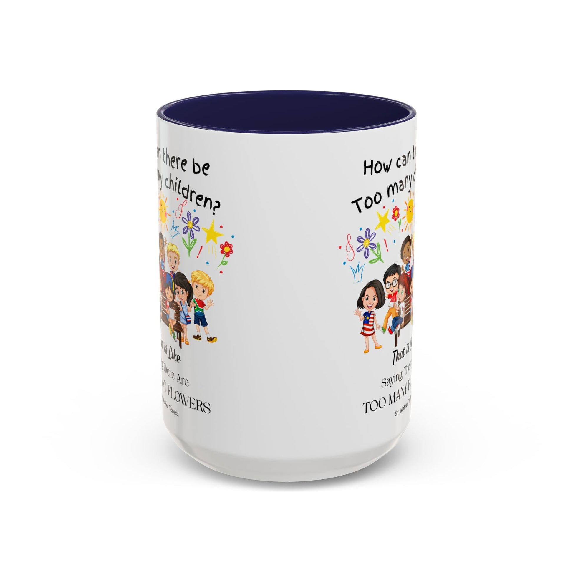 St. Mother Teresa  Flowers Kids Mug