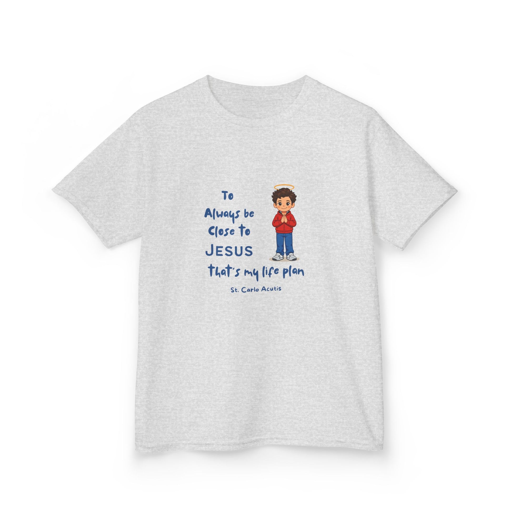 St. Carlo Acutis Kids 'Close to Jesus' Tee