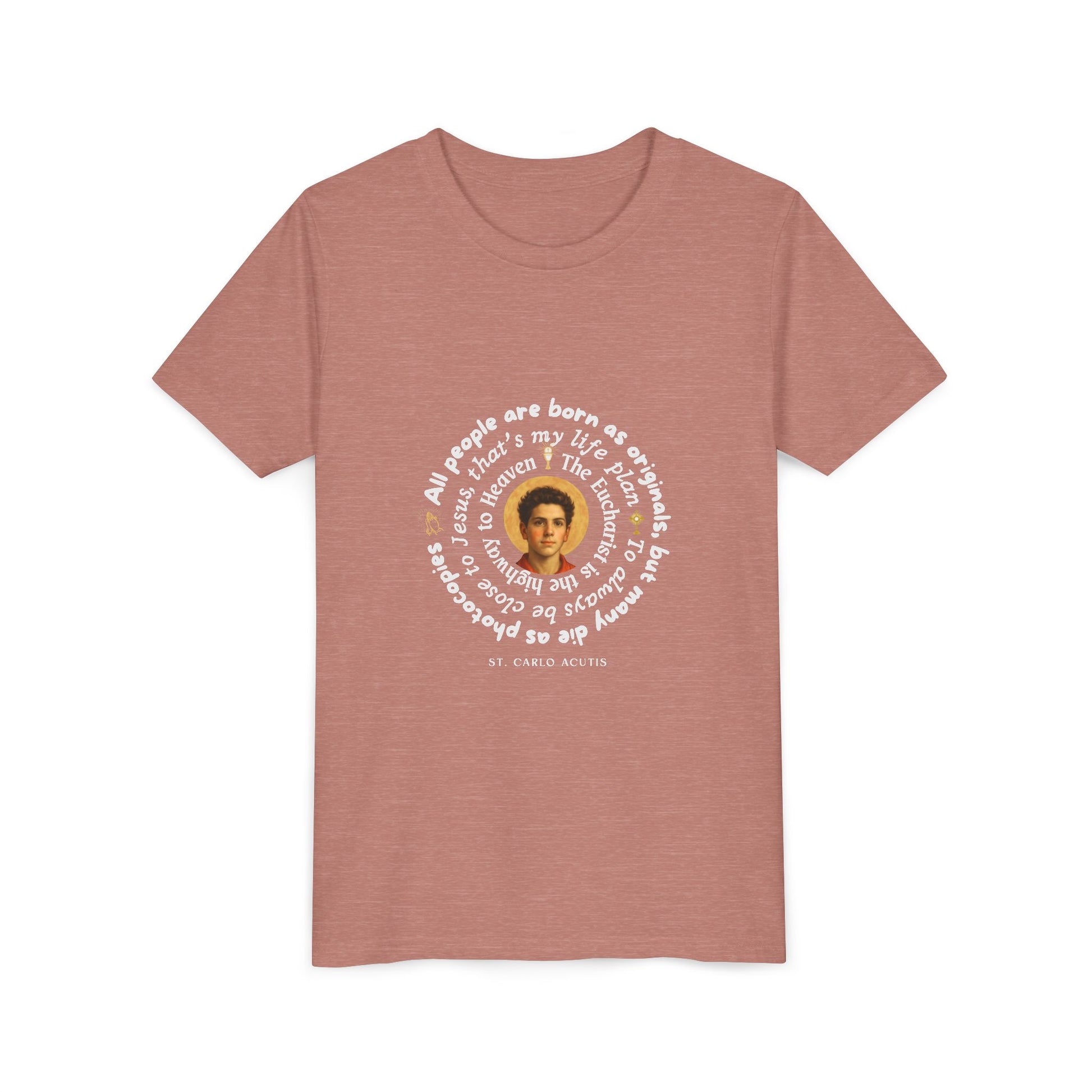 St Carlo Acutis Catholic Youth Shirt