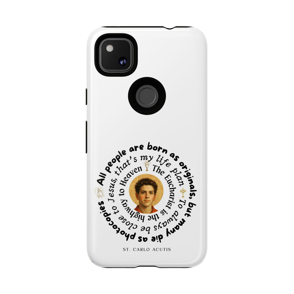 St. Carlo Acutis Canonization Tribute Tough Phone Case