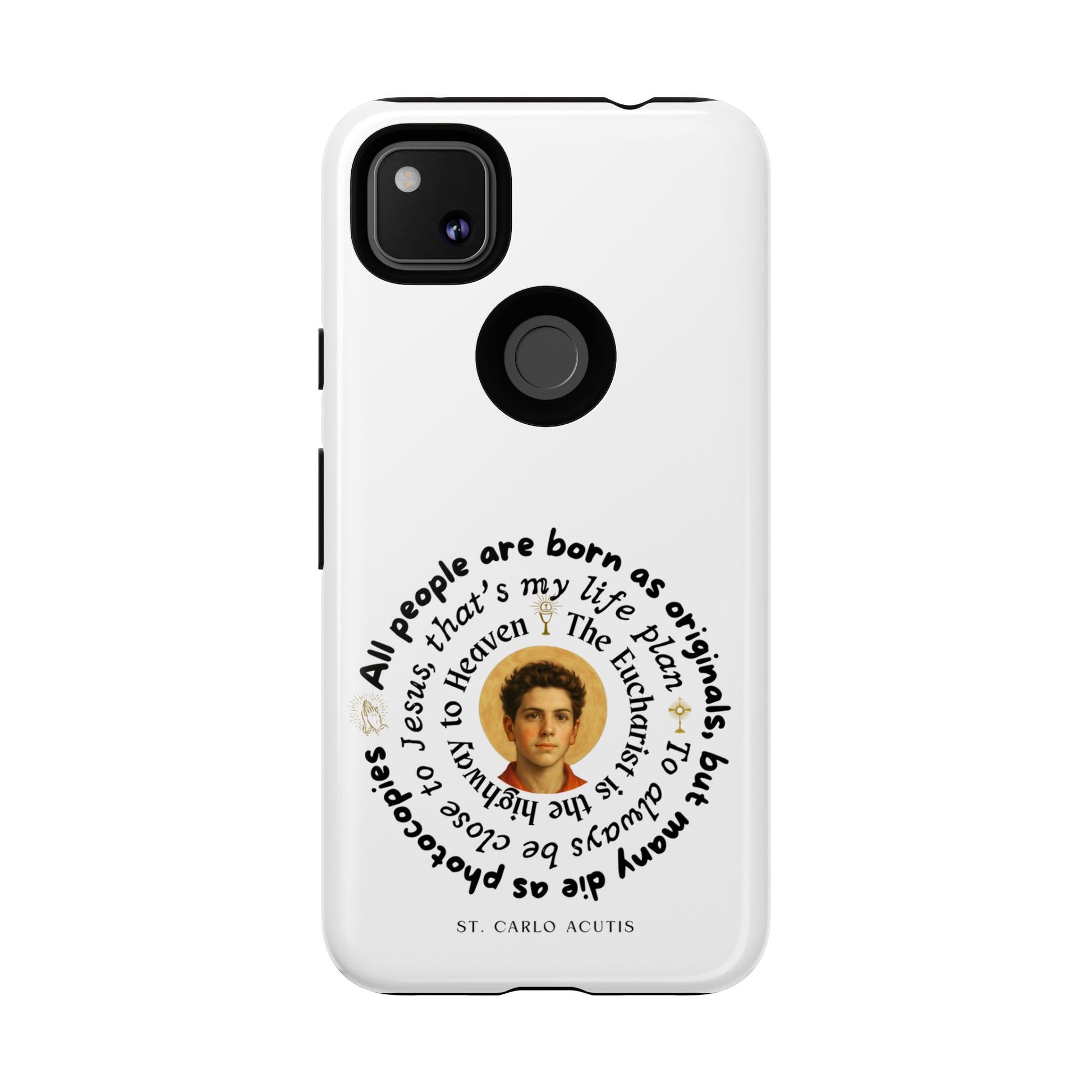 St. Carlo Acutis Canonization Tribute Tough Phone Case