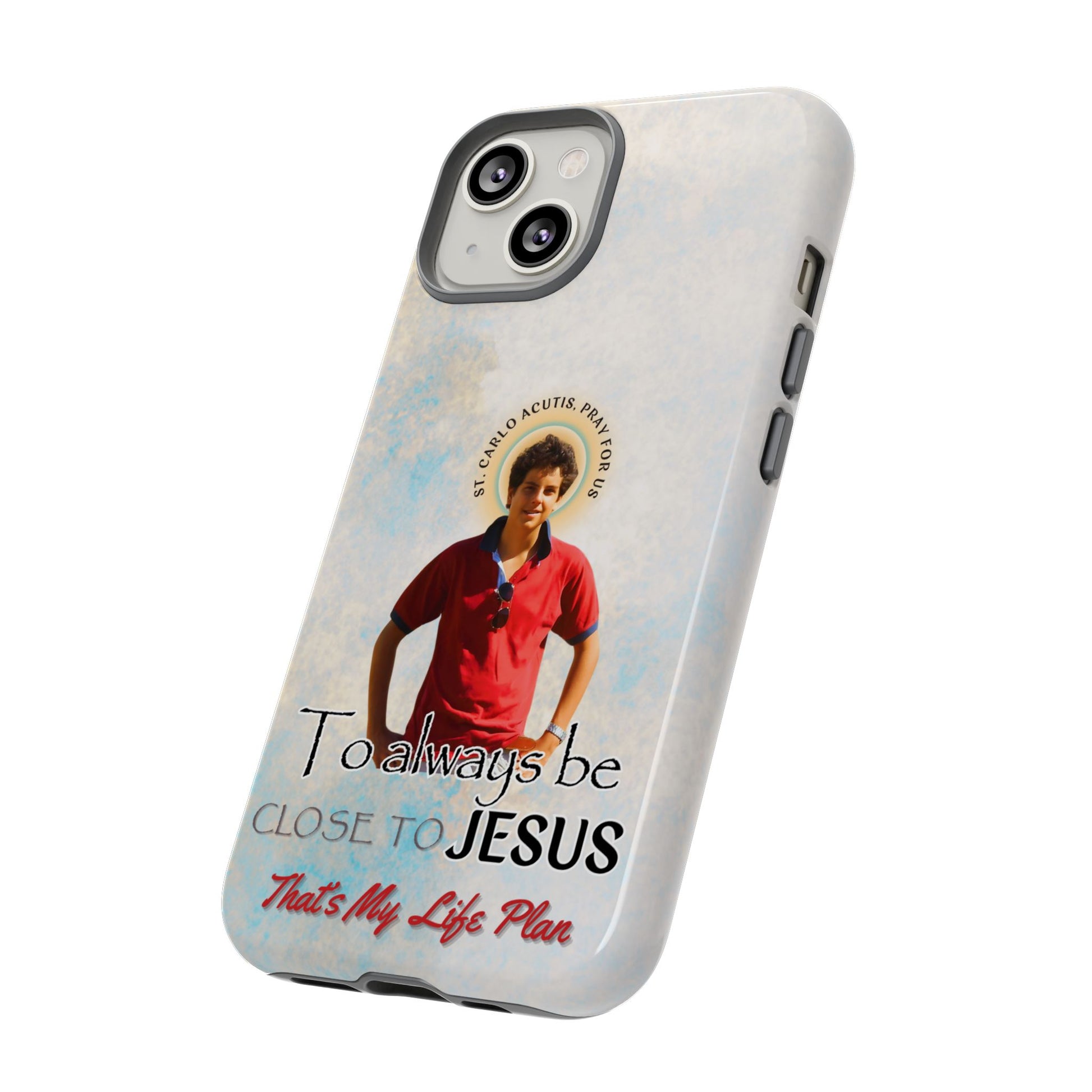 St. Carlo Acutis Jesus Phone Case for iPhone/Samsung/Goggle Pixel Immaculata Catholic Store St. Carlo Acutis Jesus Phone Case for iPhone/Samsung/Goggle Pixel Immaculata Catholic Store