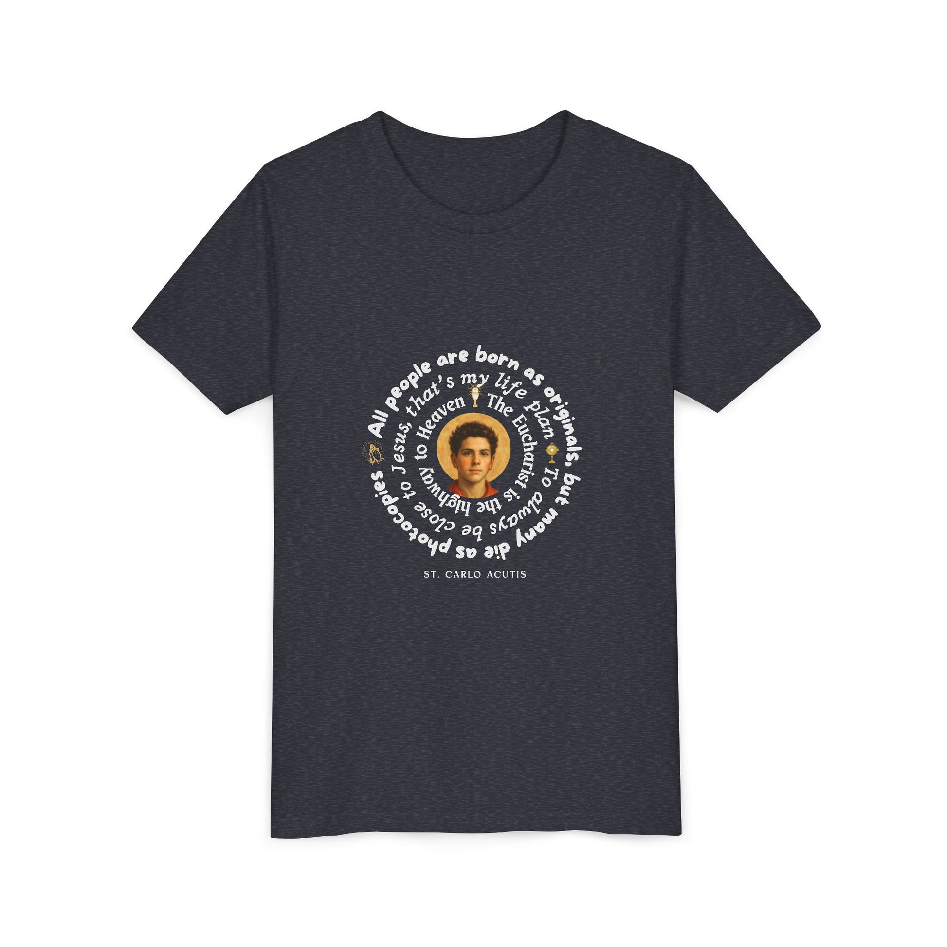 St Carlo Acutis Catholic Youth Shirt