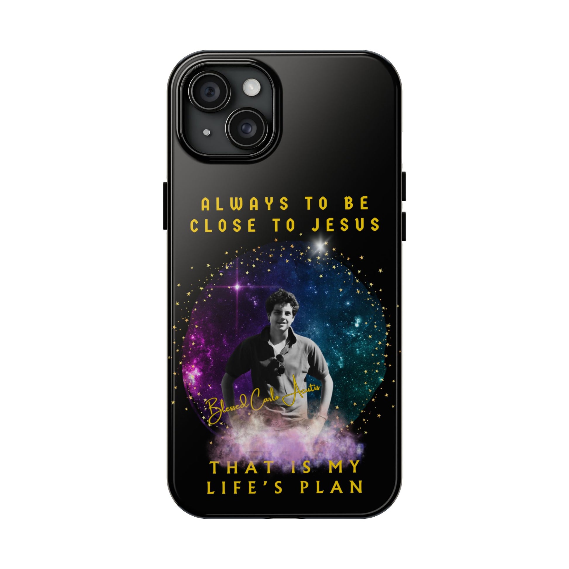 Blessed Carlo Acutis Tough Phone Cases -iPhone and Samsung