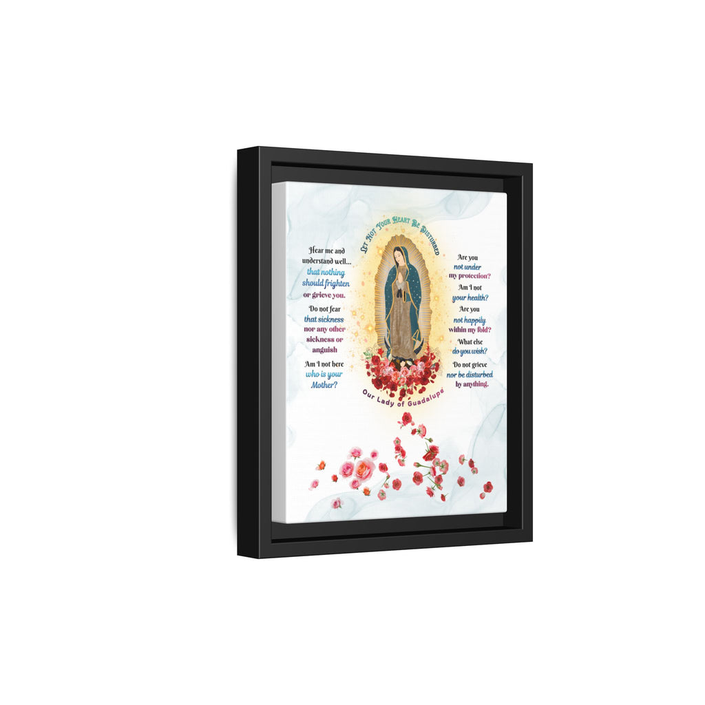 Our Lady of Guadalupe Matte Canvas, Framed (Multi-color)