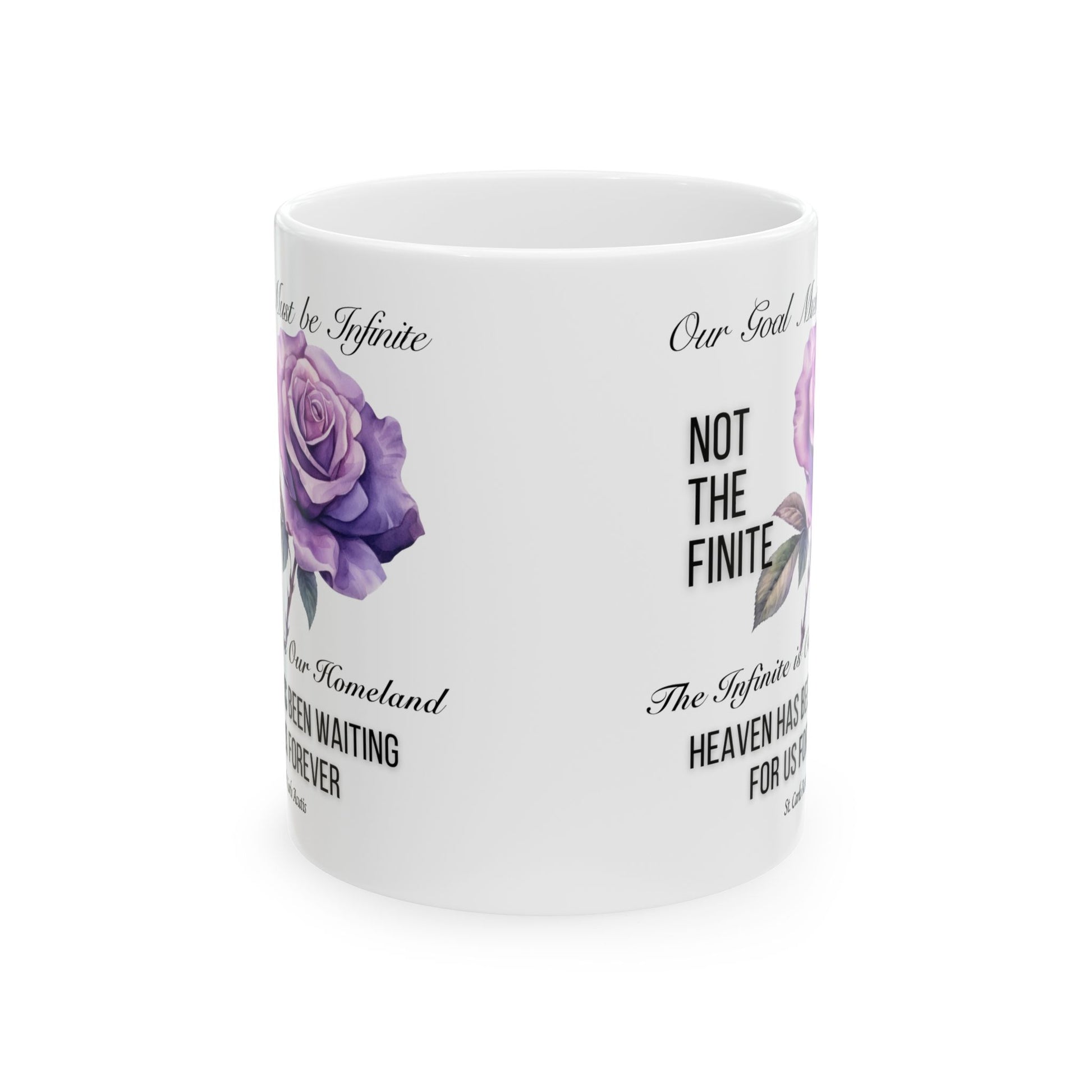 St. Carlo Acutis 'Our Goal' Mug
