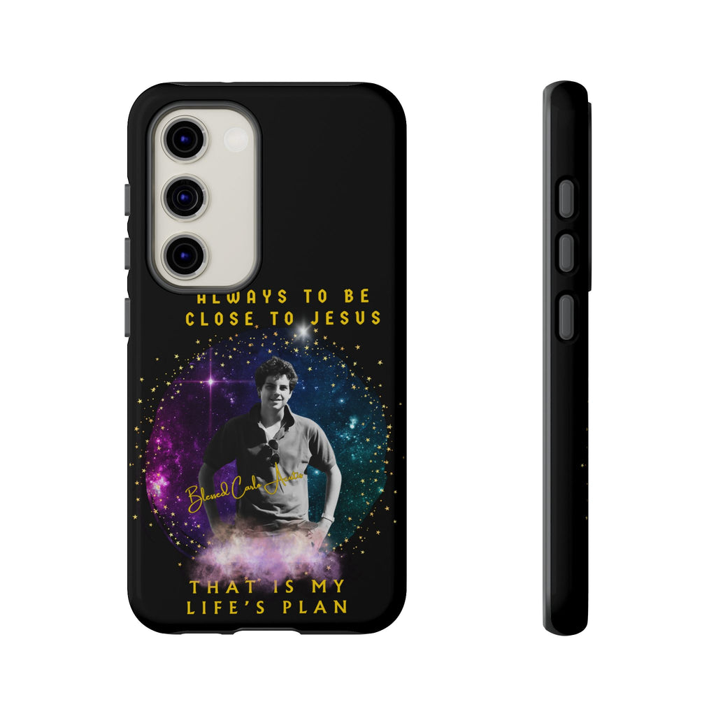 Blessed Carlo Acutis Tough Phone Cases Black