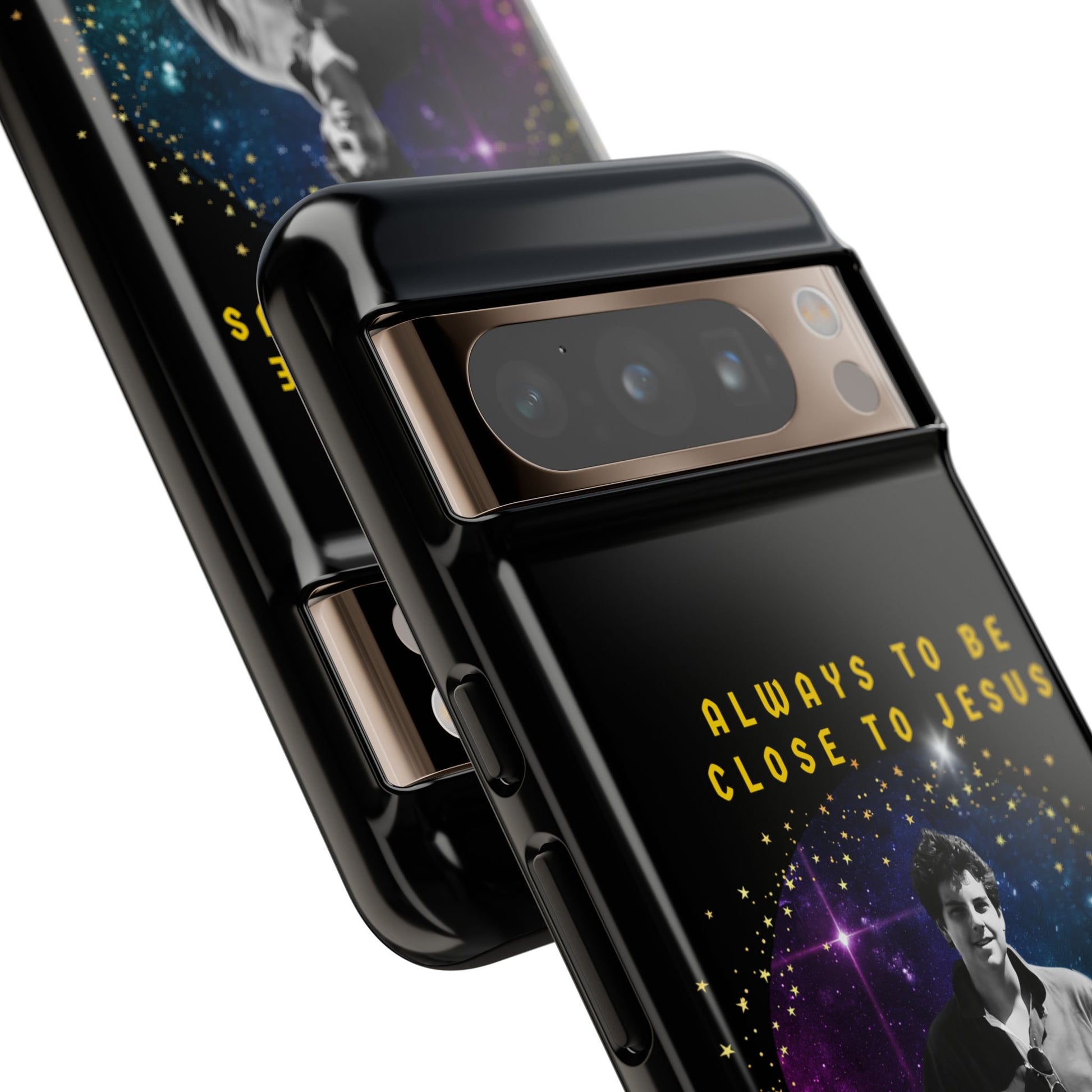 Blessed Carlo Acutis Tough Phone Cases Black