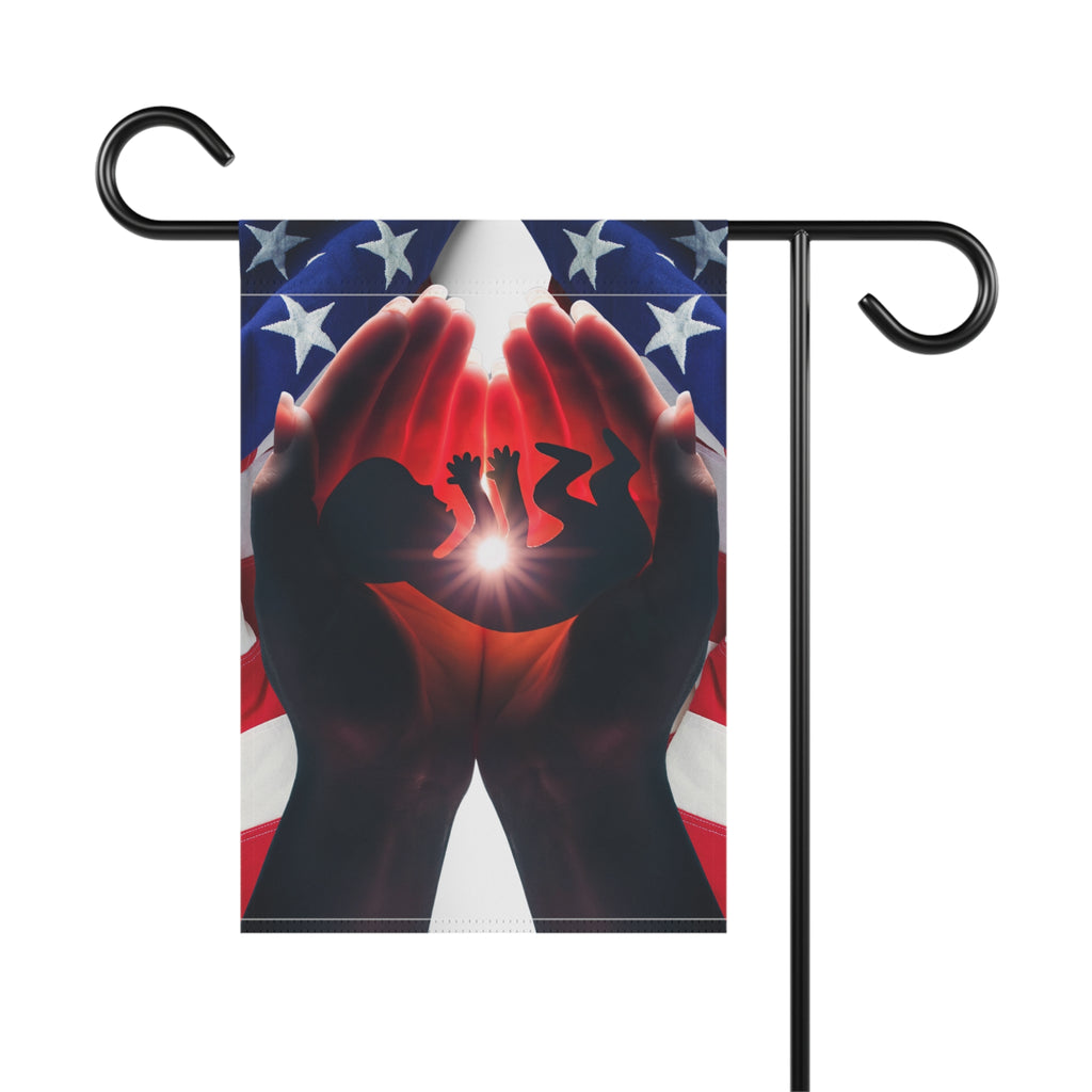 Pro-Life America Garden Flag