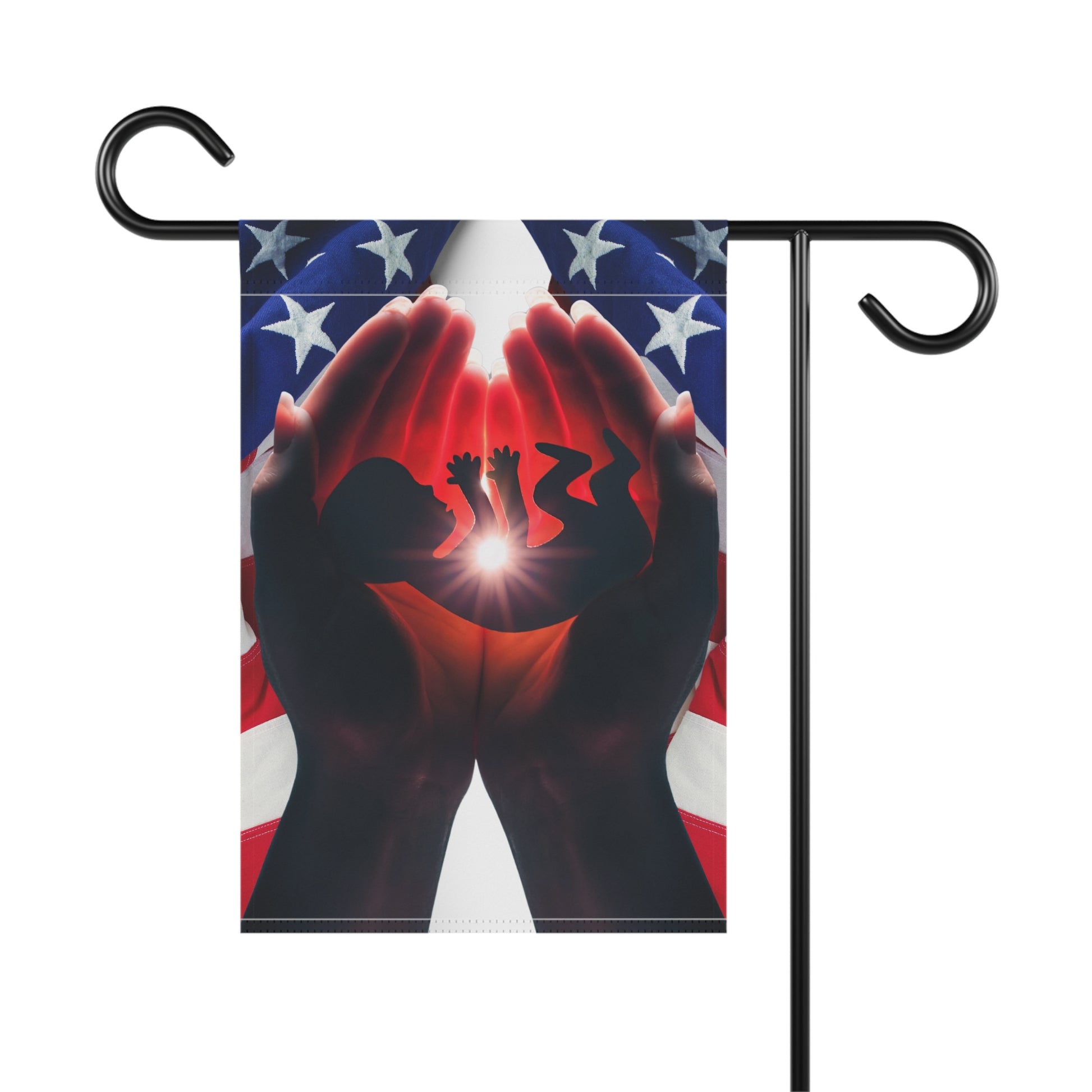 Pro-Life America Garden Flag