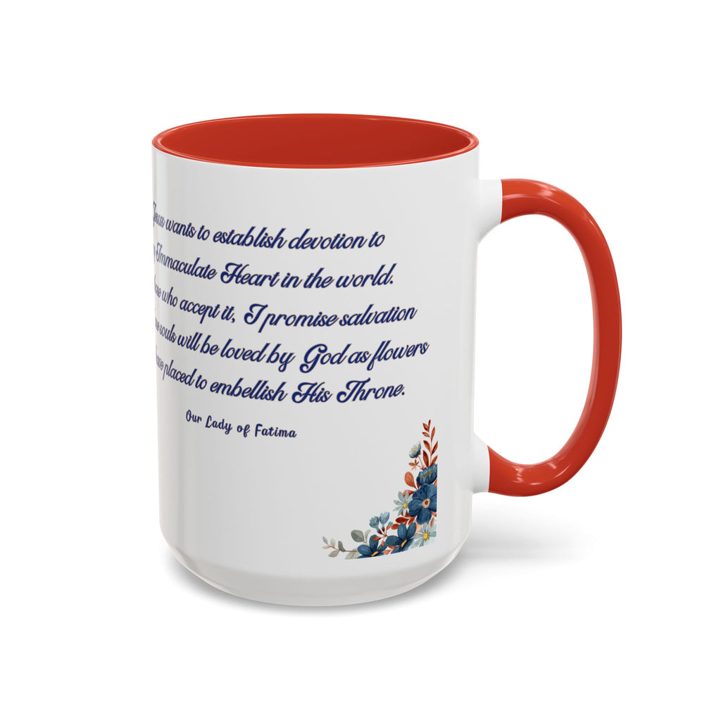 Our Lady of Fatima Immaculate Heart (11oz, 15oz)