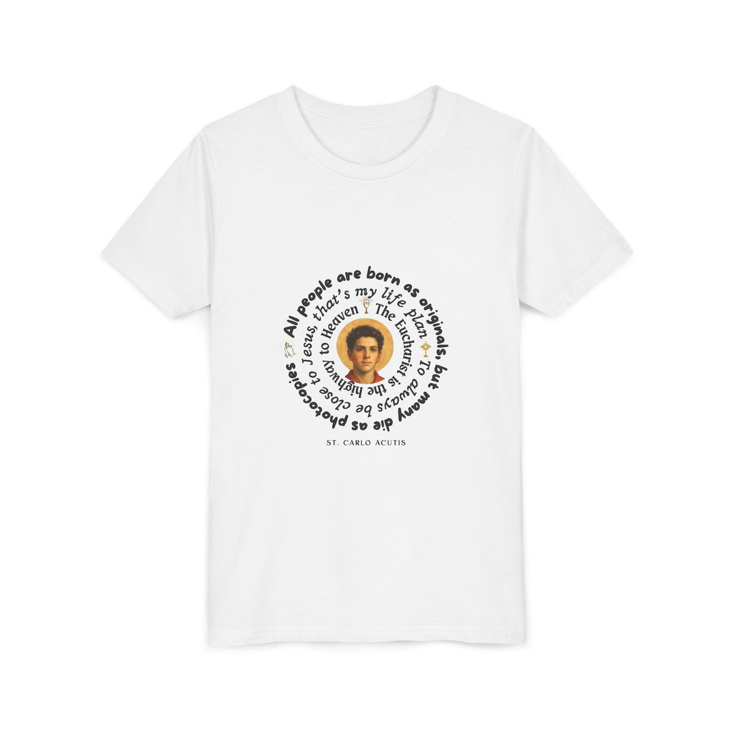St Carlo Acutis Catholic Youth Shirt