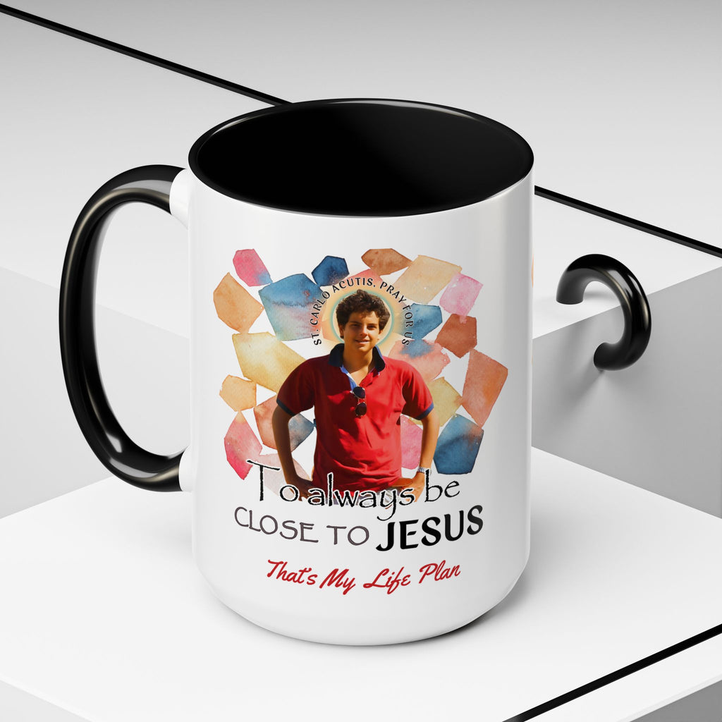 St. Carlo Acutis Kids Accent Mug