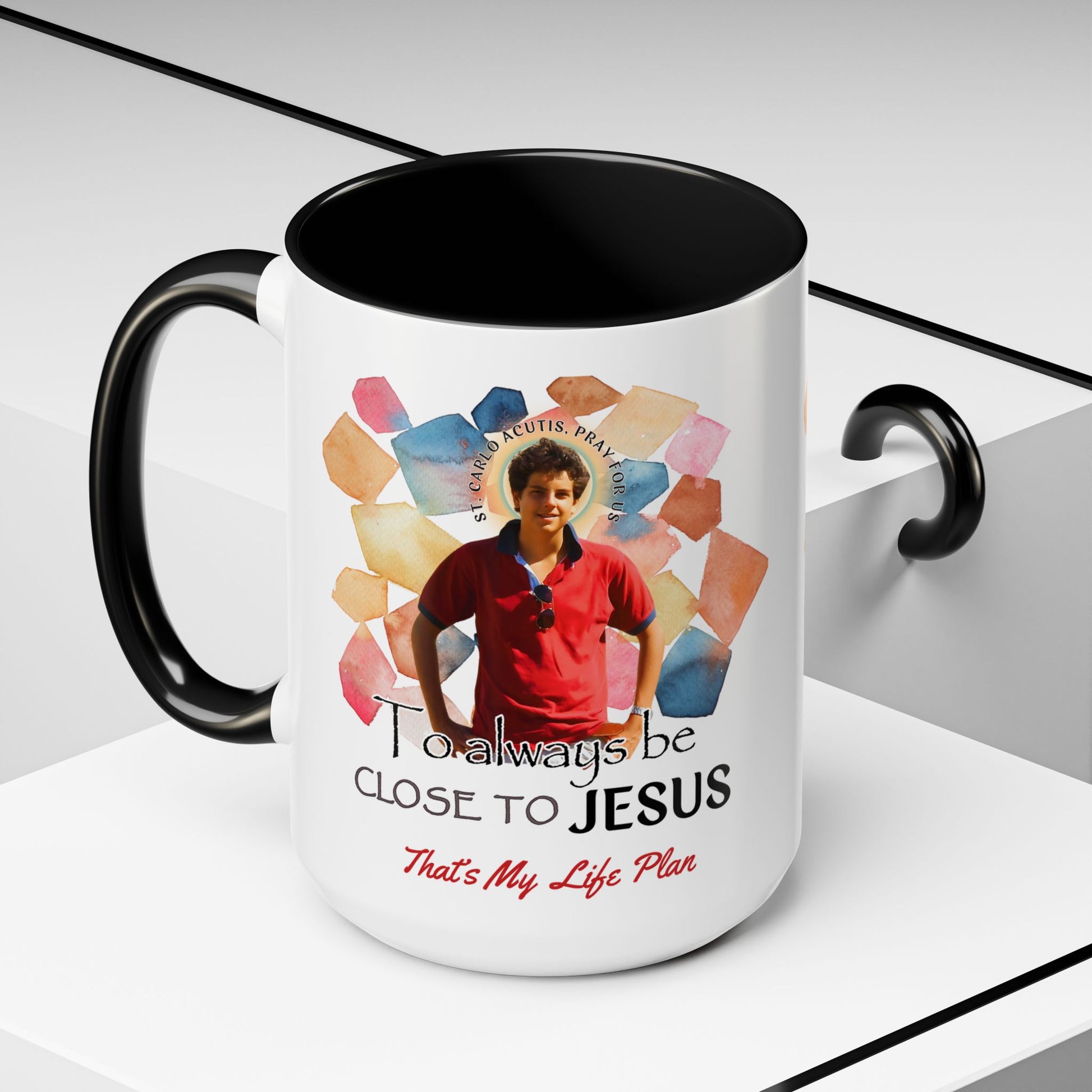 St. Carlo Acutis Kids Accent Mug
