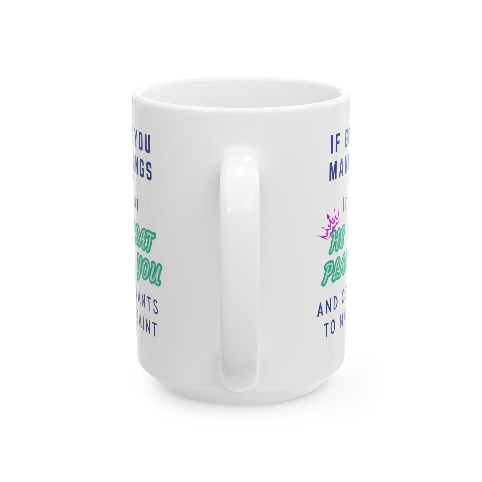 St. Ignatius of Loyola He Has Great Plans Catholic Mug (11oz, 15oz)