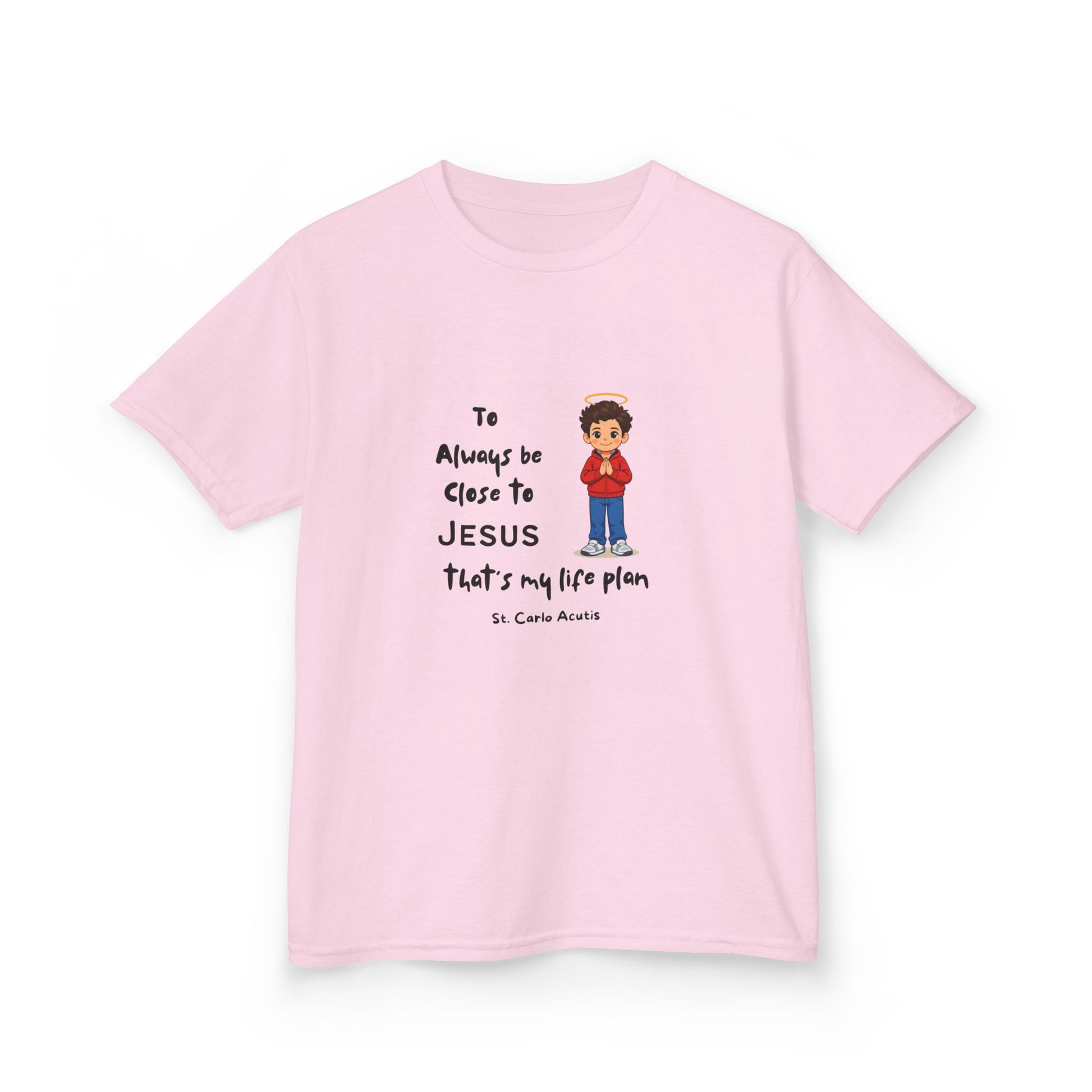 St. Carlo Acutis Kids 'Close to Jesus' Tee