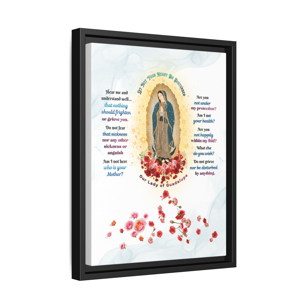 Our Lady of Guadalupe Matte Canvas, Framed (Multi-color)