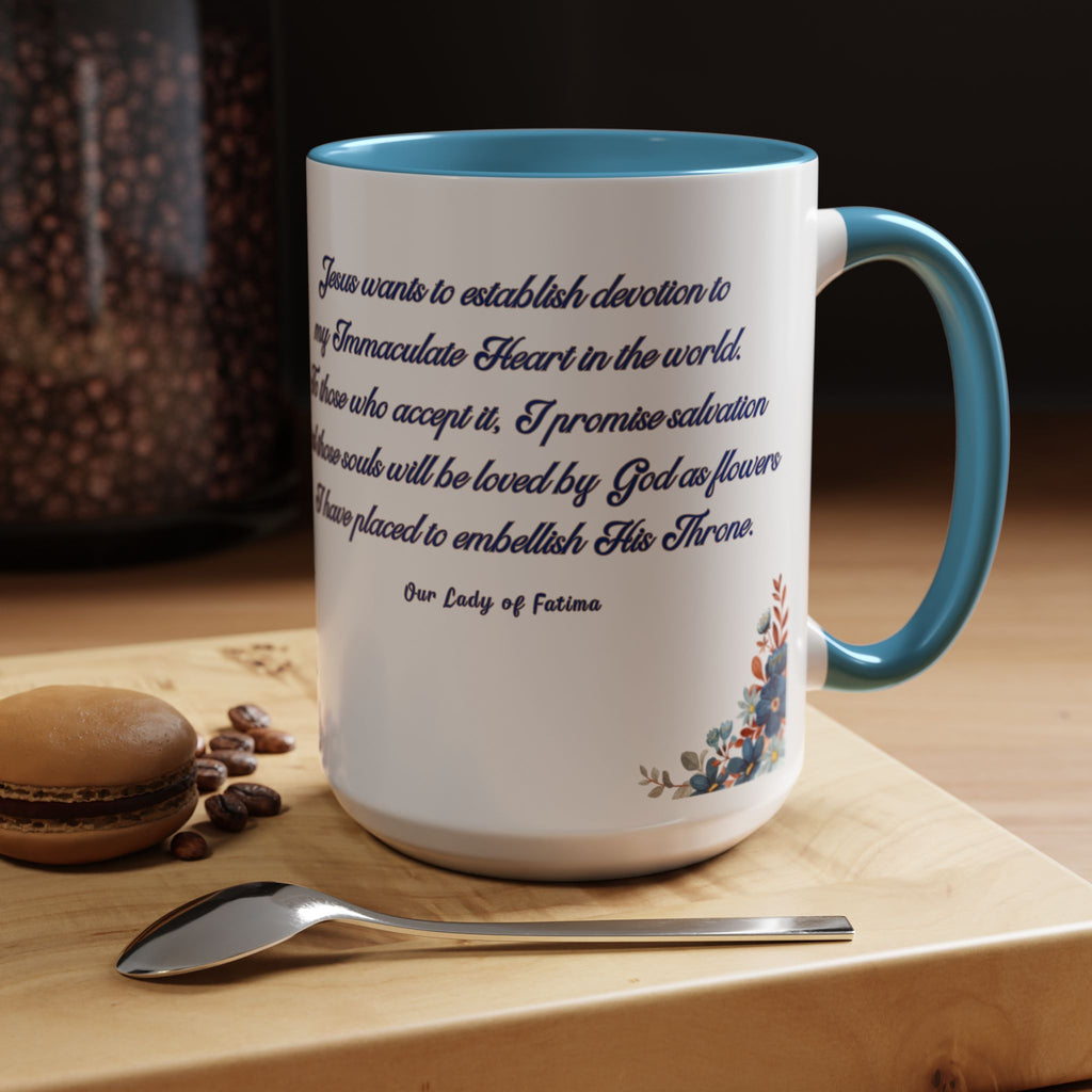 Our Lady of Fatima Immaculate Heart (11oz, 15oz)