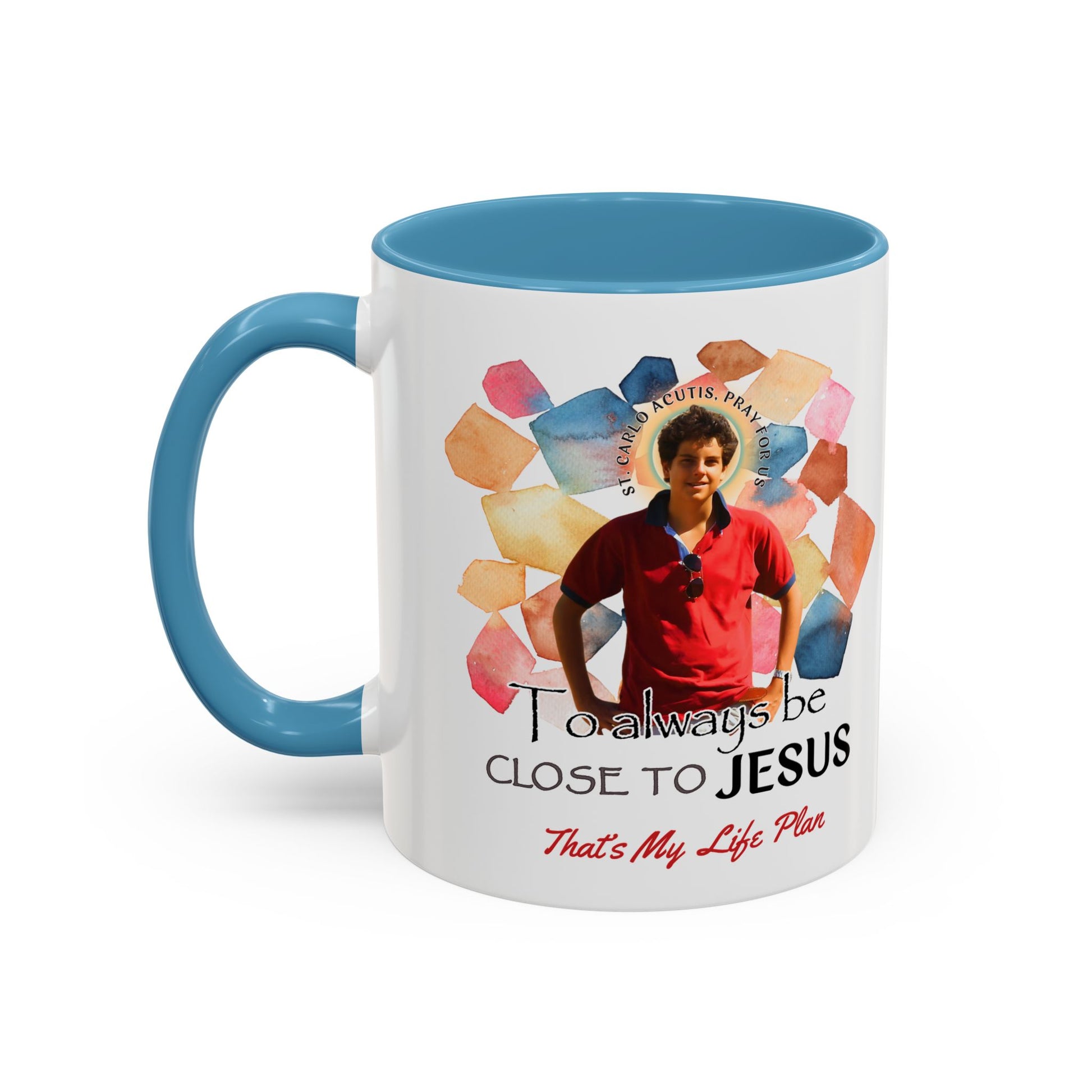 St. Carlo Acutis Kids Accent Mug
