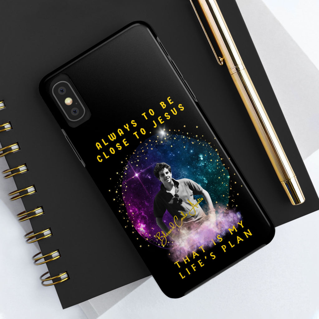 Blessed Carlo Acutis Tough Phone Cases -iPhone and Samsung