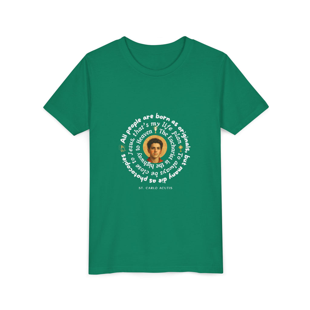 St Carlo Acutis Catholic Youth Shirt