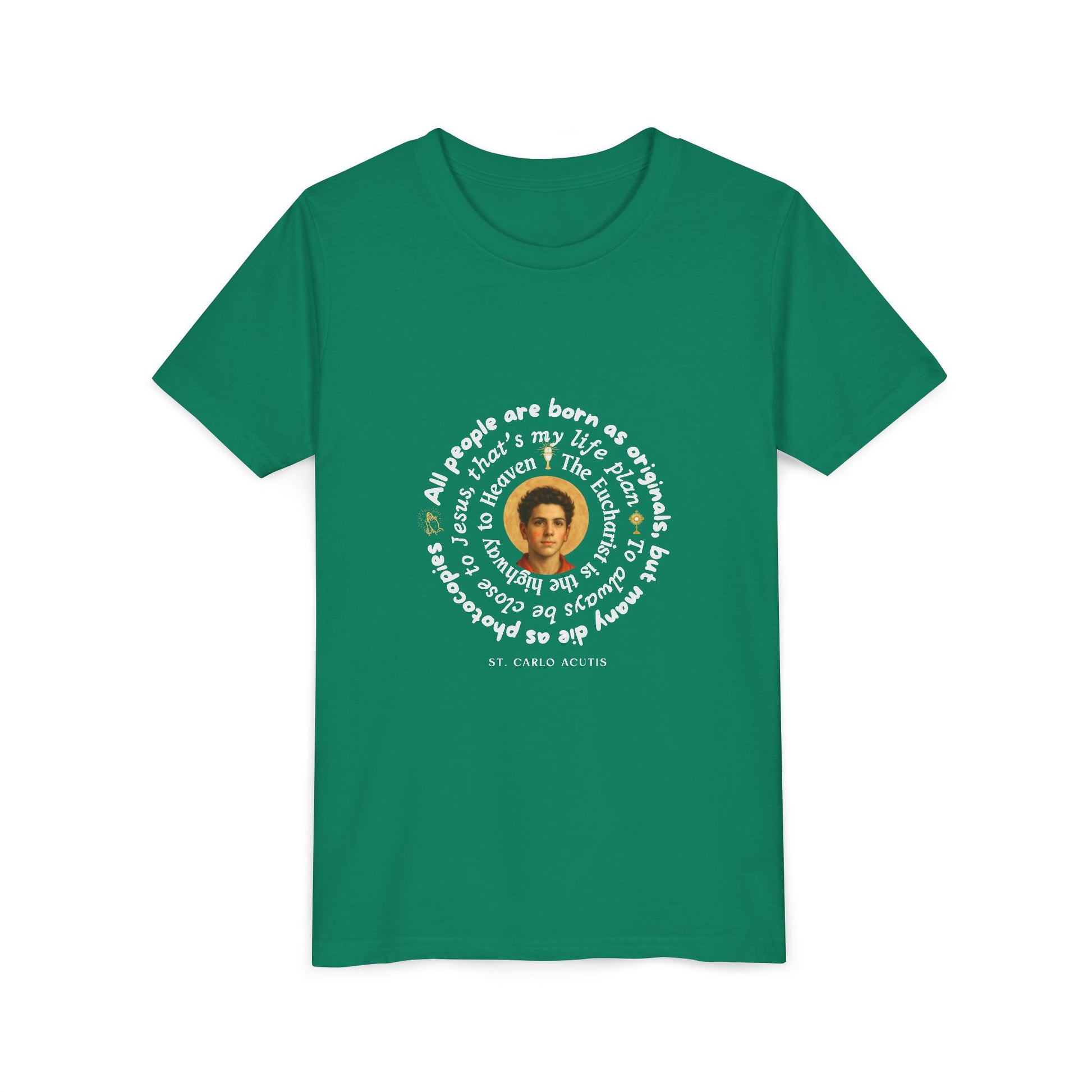 St Carlo Acutis Catholic Youth Shirt