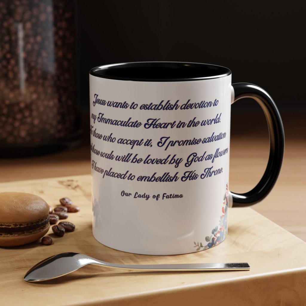 Our Lady of Fatima Immaculate Heart (11oz, 15oz)